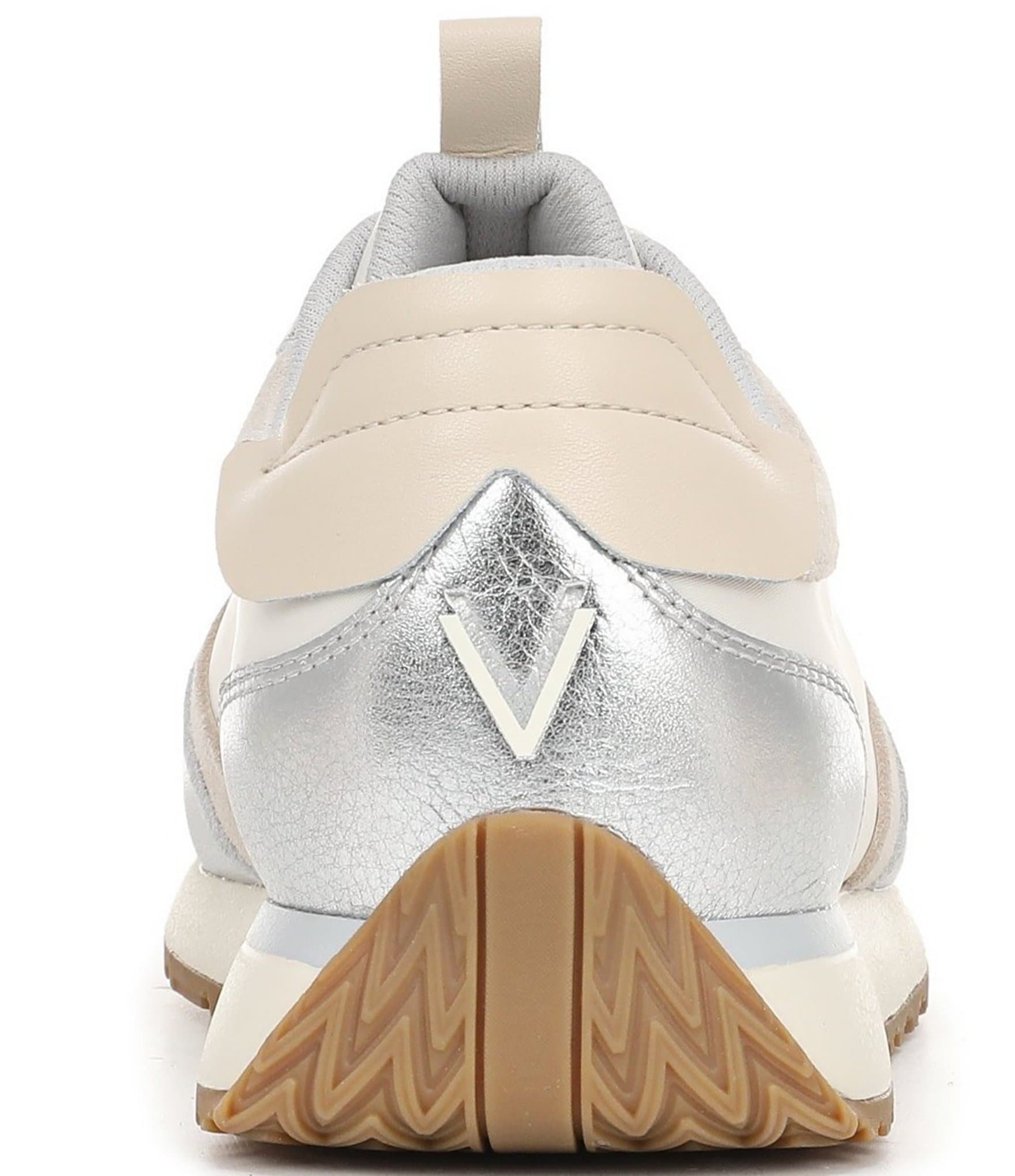 Vionic Monarch Court Inspired Mixed Material Lace Up Sneakers