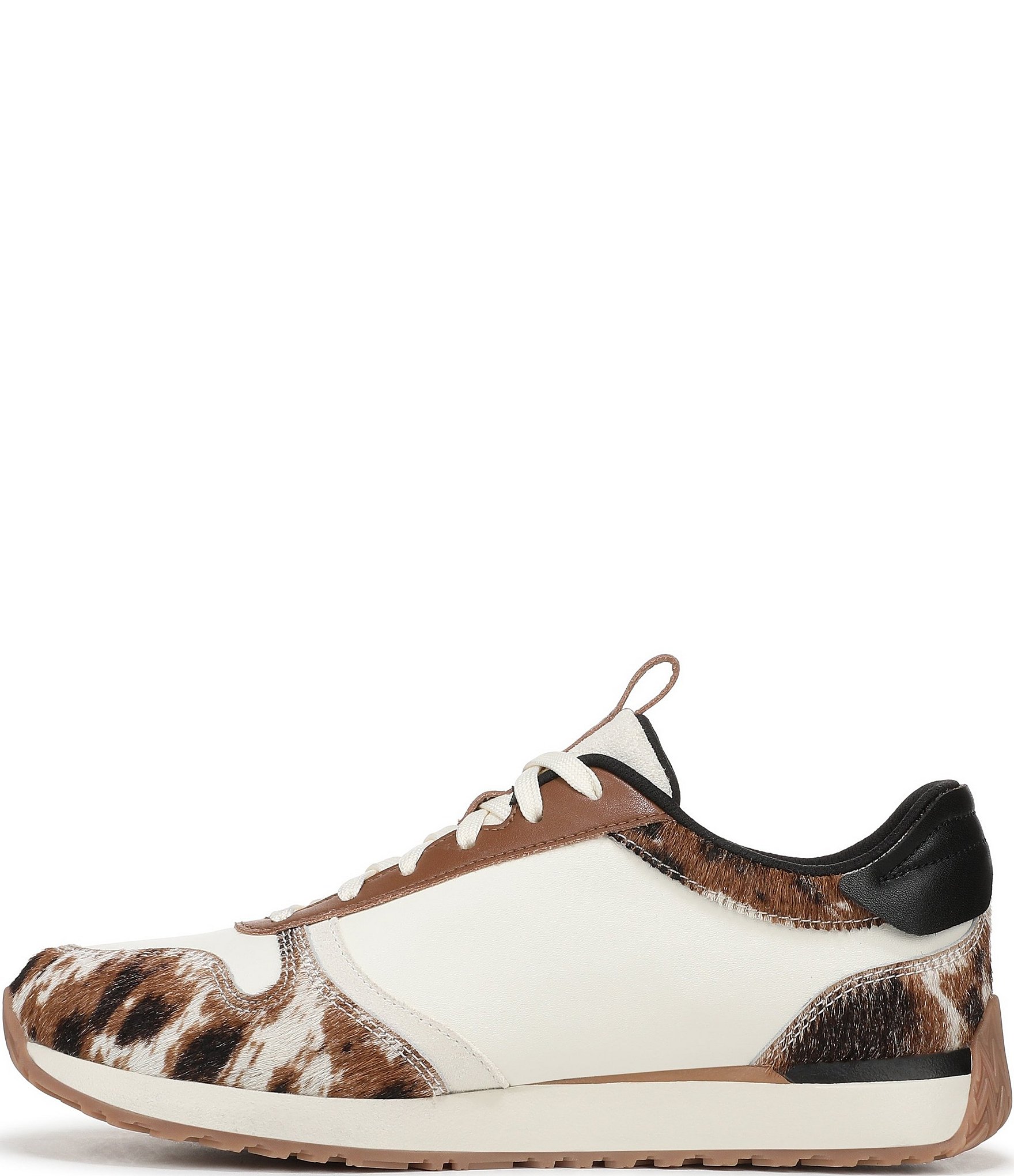 Vionic Monarch Cow Print Lace Up Sneakers
