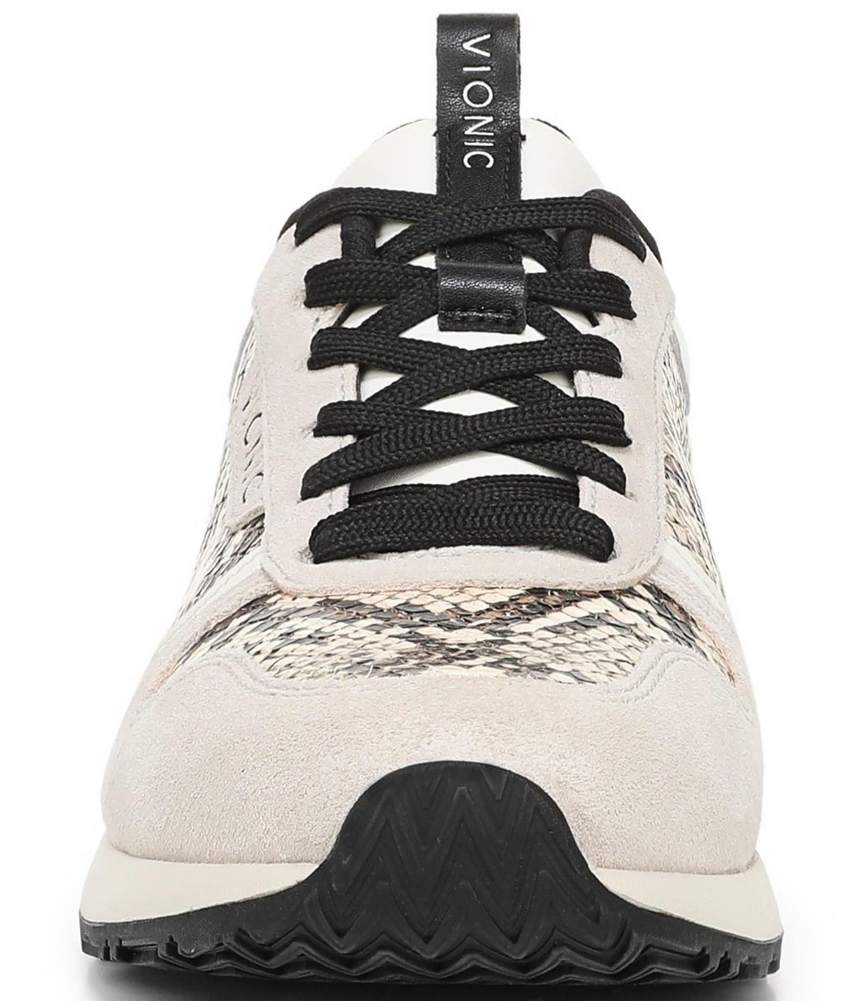Vionic Monarch Snake Print Lace Up Sneakers