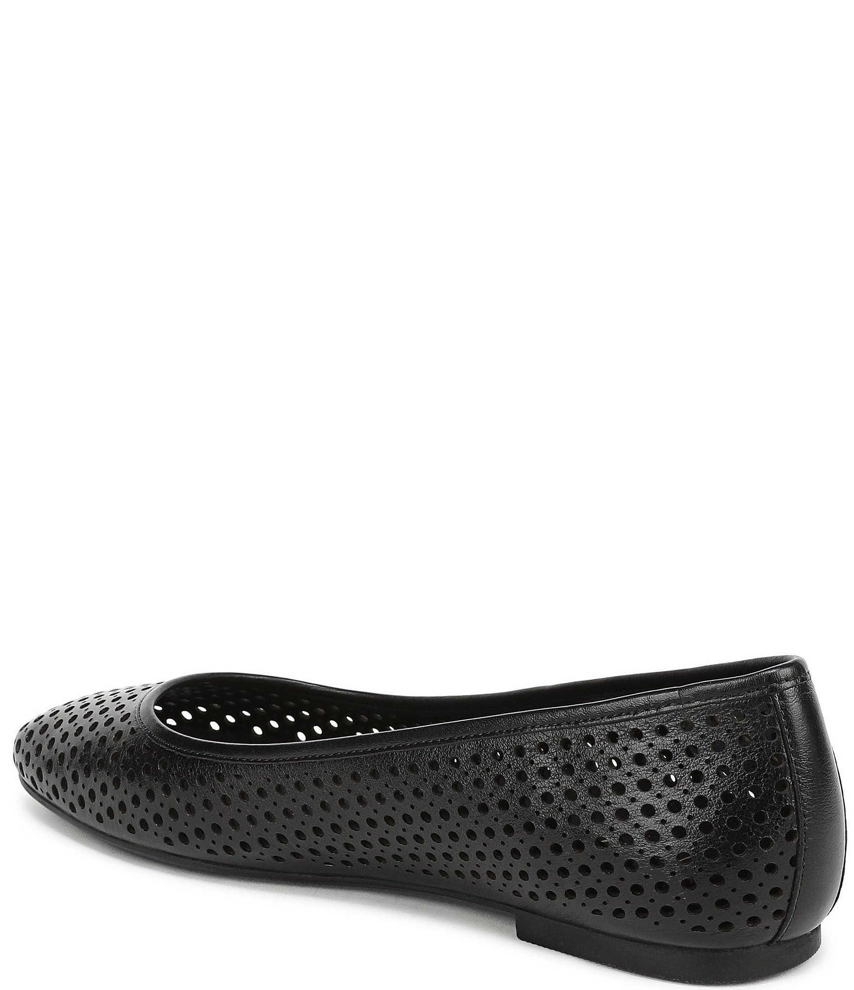 Vionic Orinda Perforated Leather Ballet Flats
