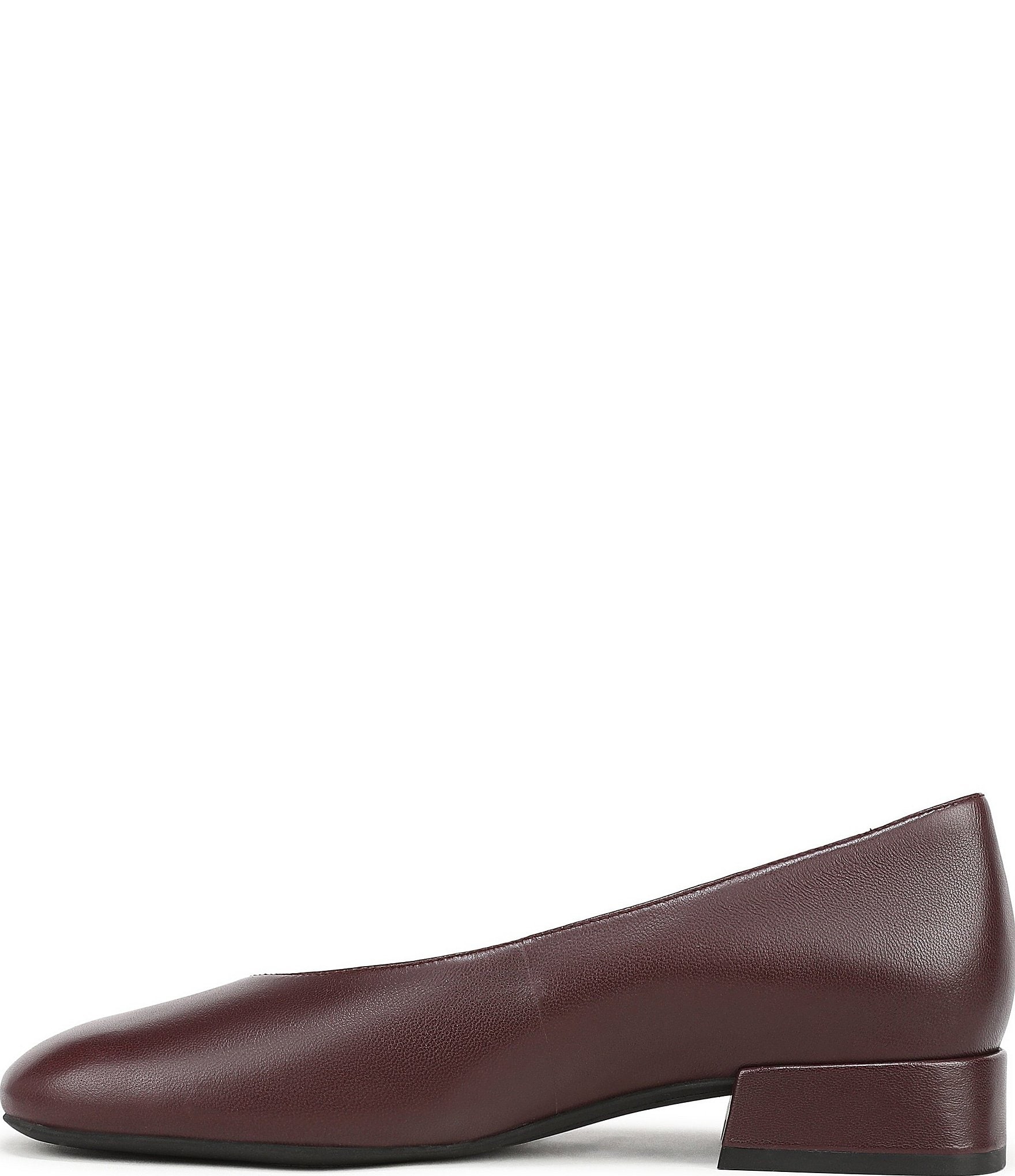 Vionic Petra Leather Low Heel Pumps