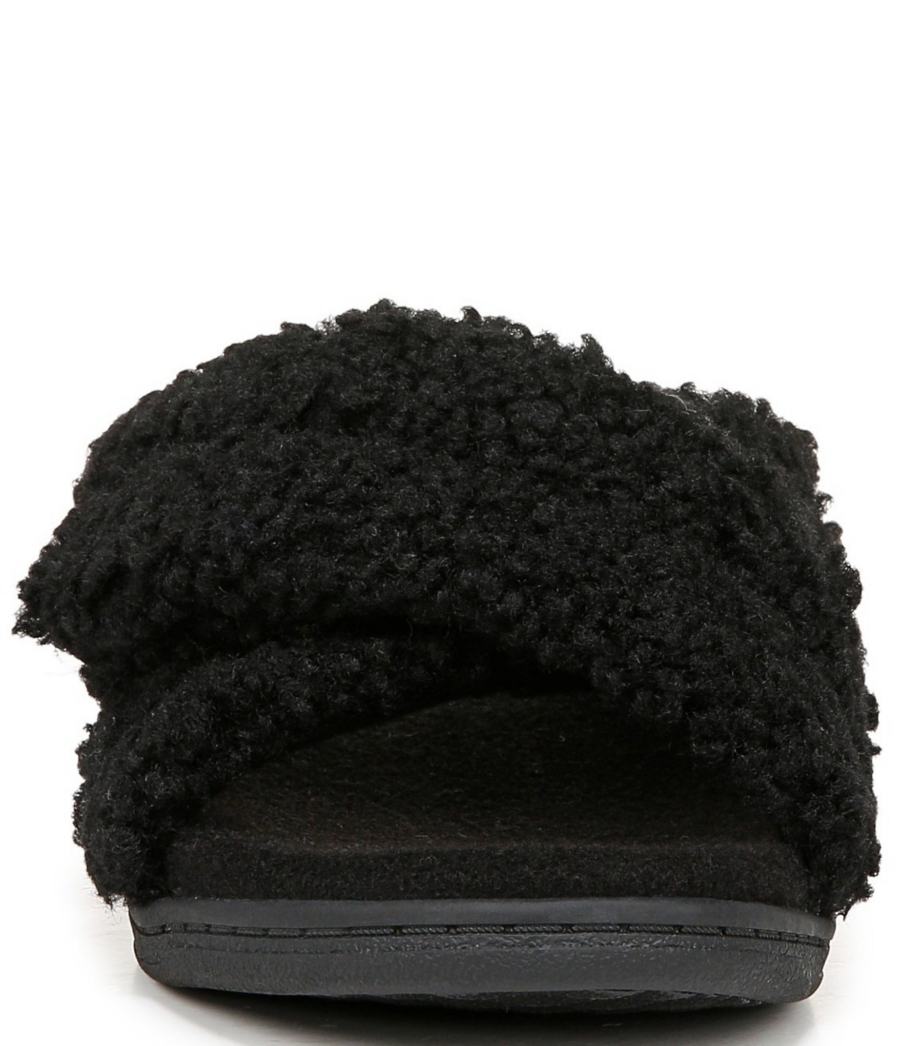 Vionic Relax Faux Shearling Slide Slippers