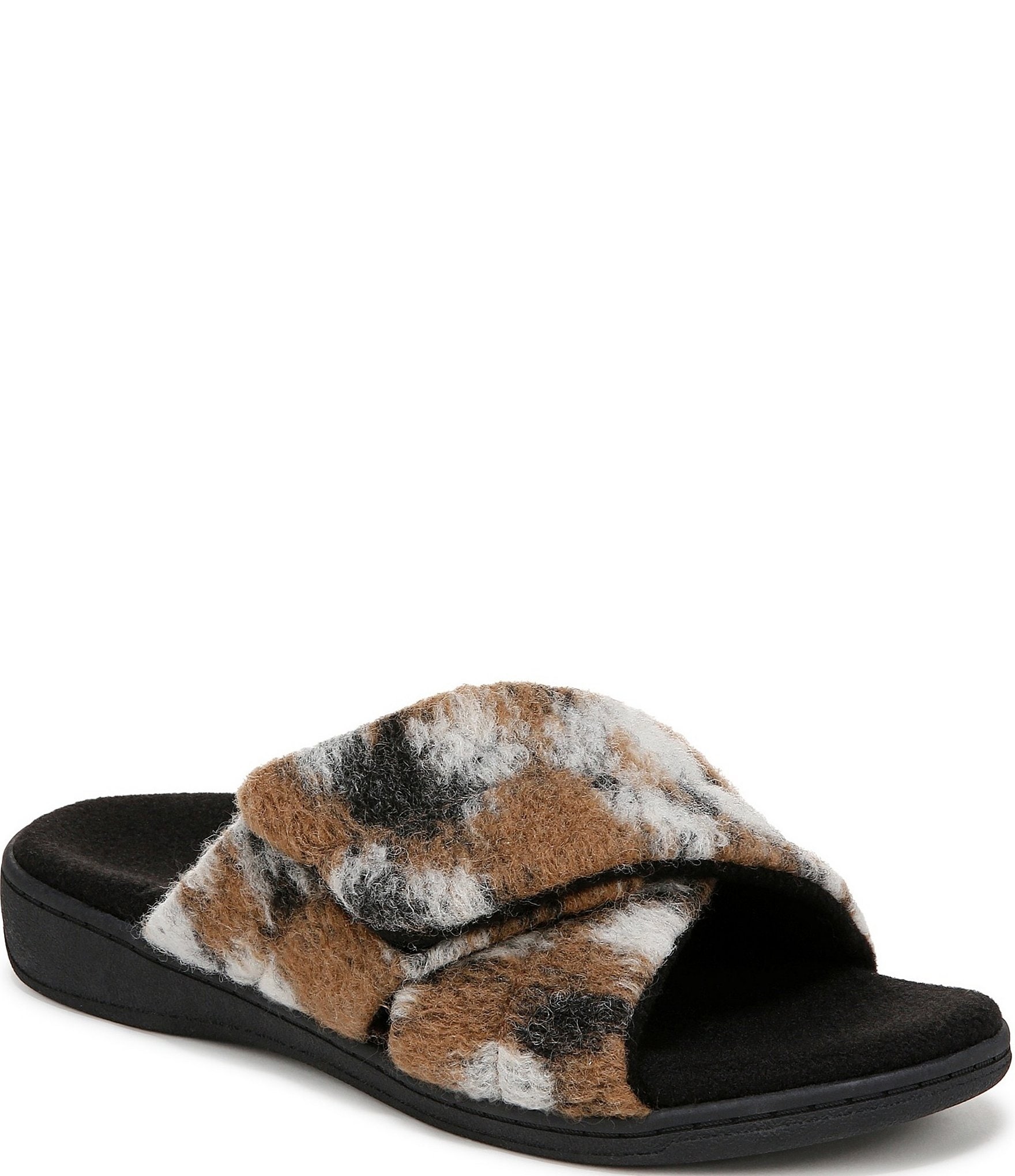 Vionic Relax II Camo Print Slide Slippers