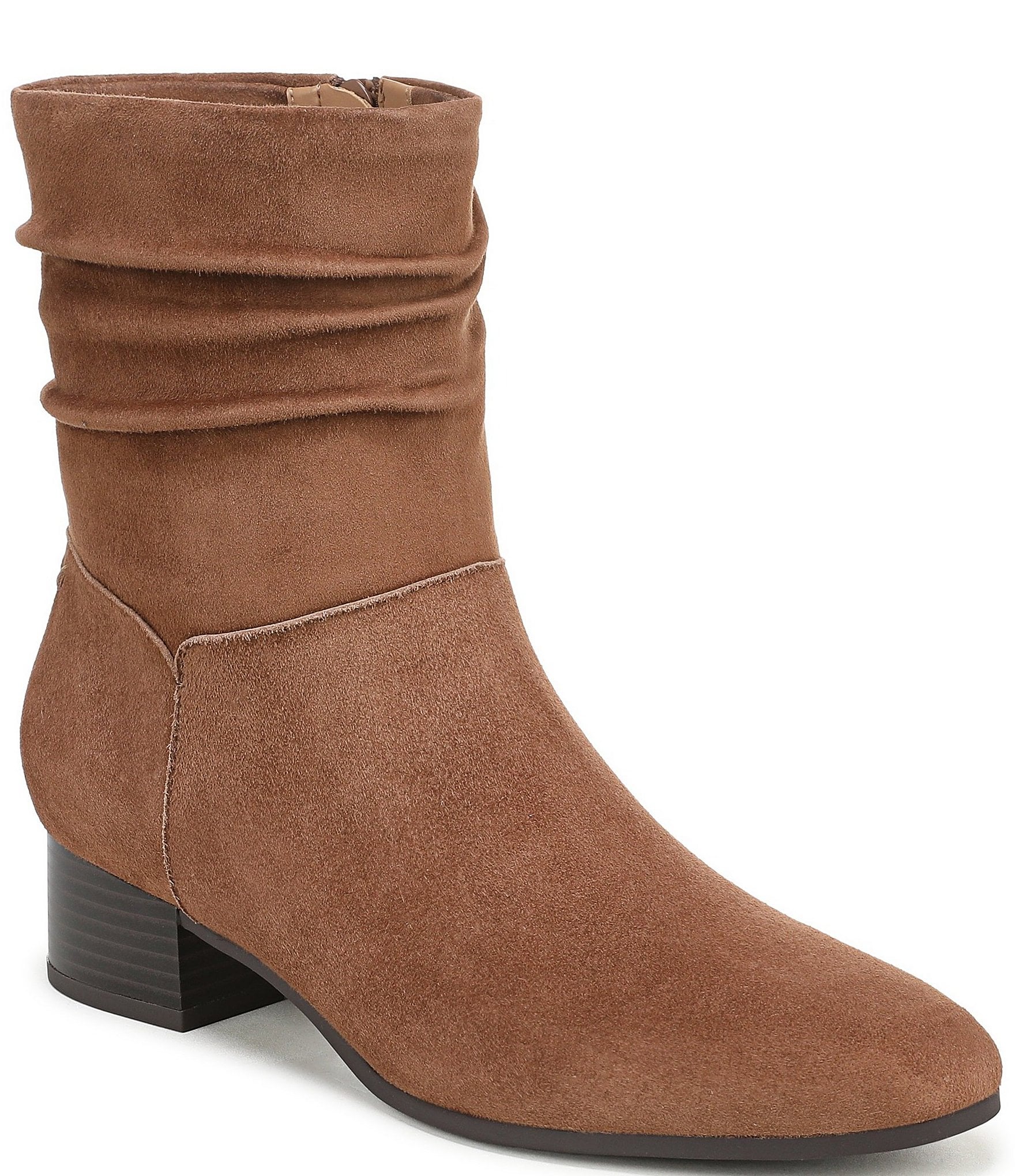 Vionic Remi Suede Slouch Booties