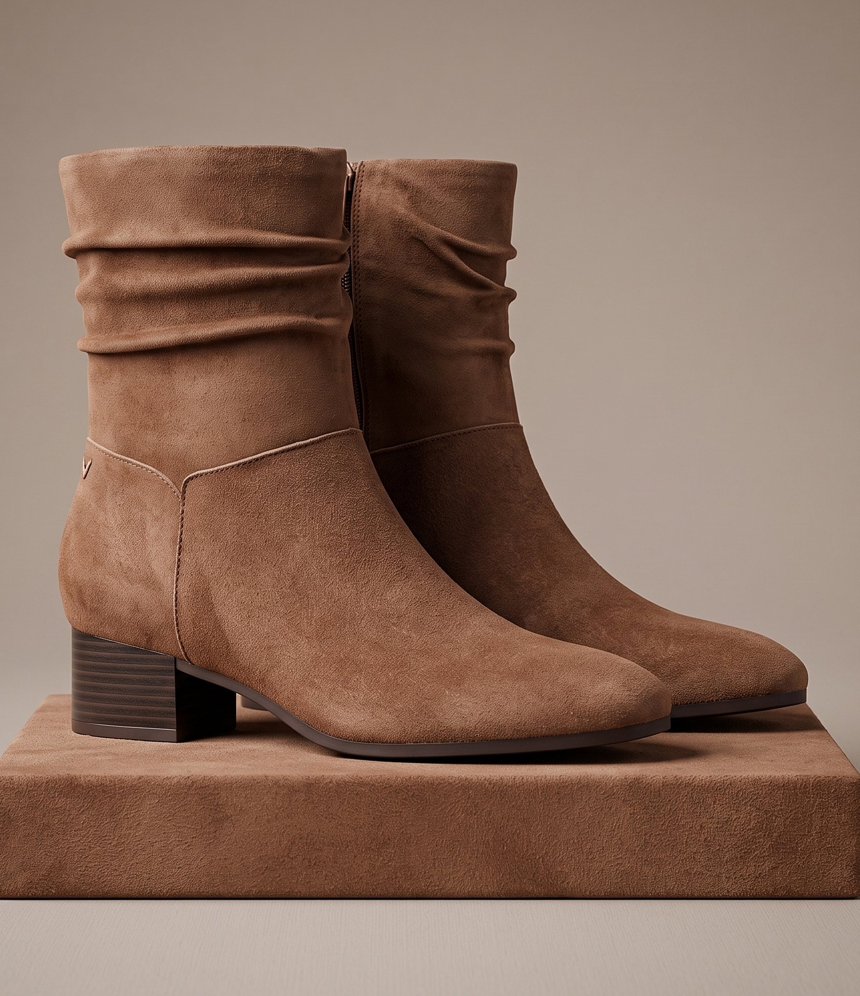 Vionic Remi Suede Slouch Booties
