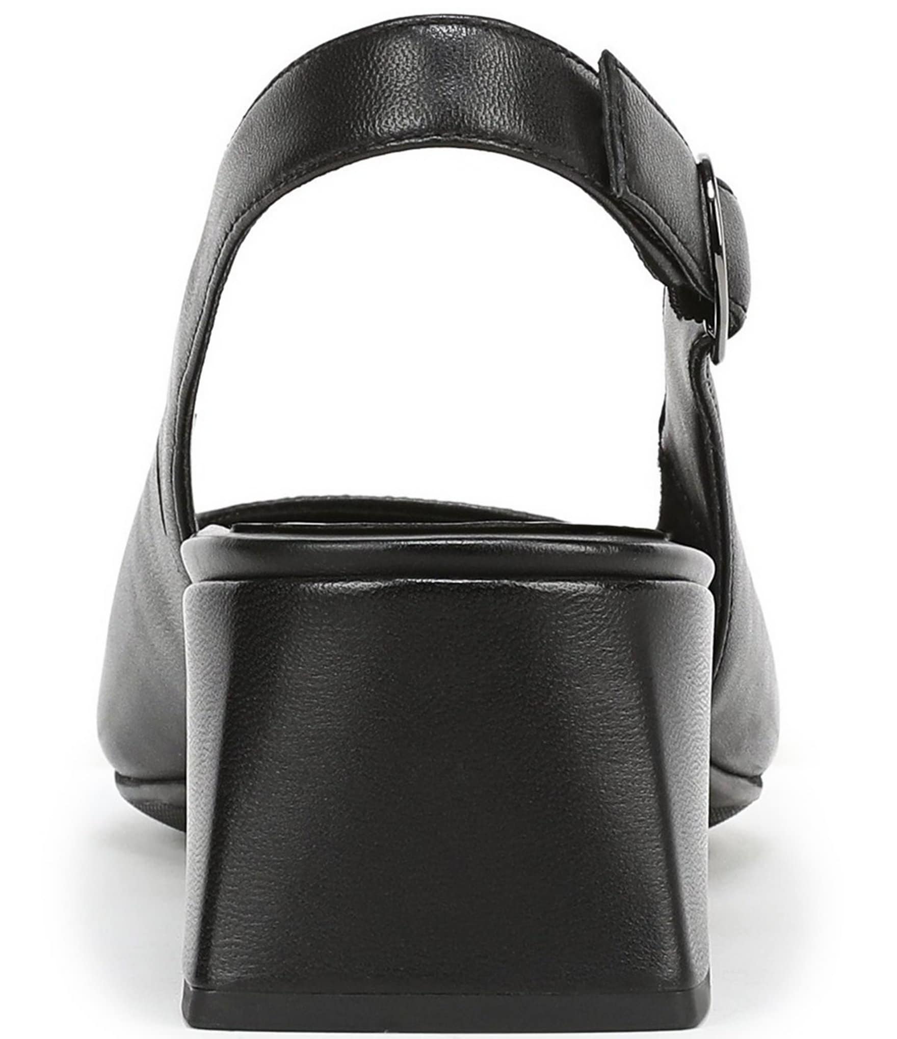 Vionic Reyes Leather Slingback Pumps