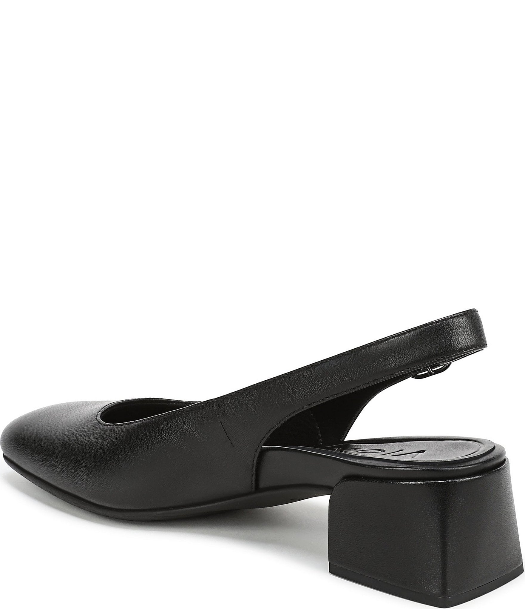 Vionic Reyes Leather Slingback Pumps