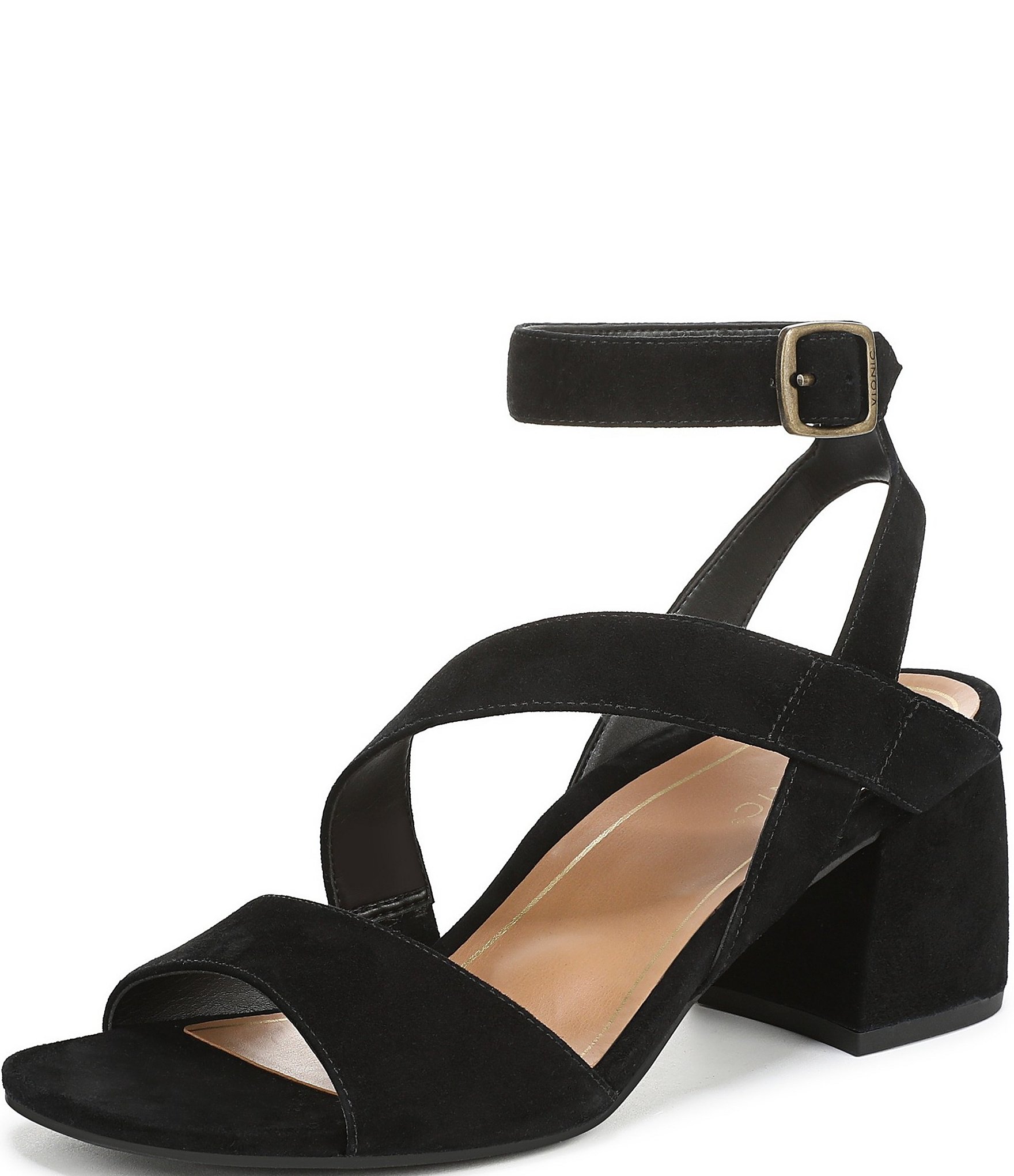 Vionic Samara Suede Dress Sandals