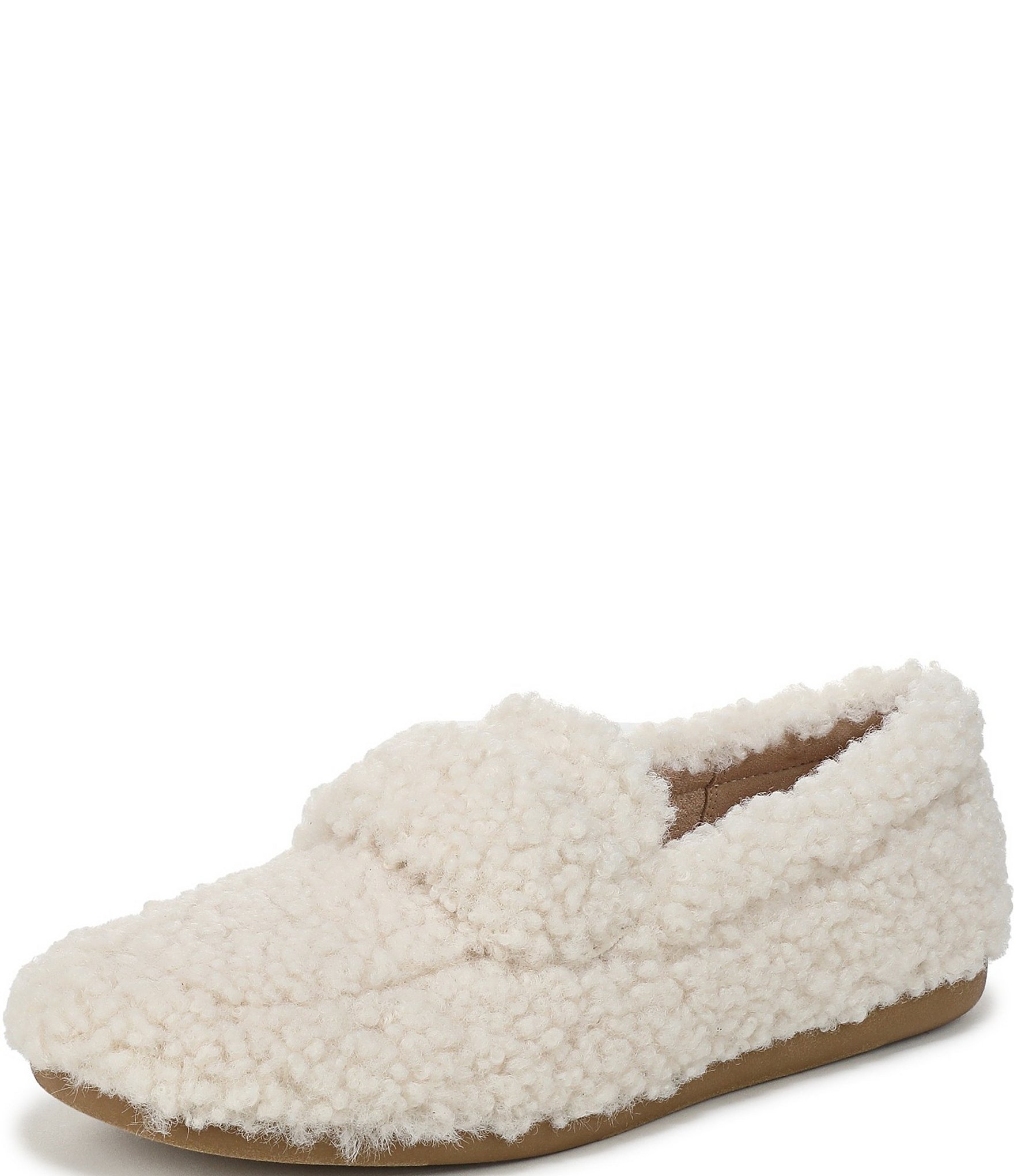 Vionic Snuggle Faux Shearling Loafer Inspired Slippers