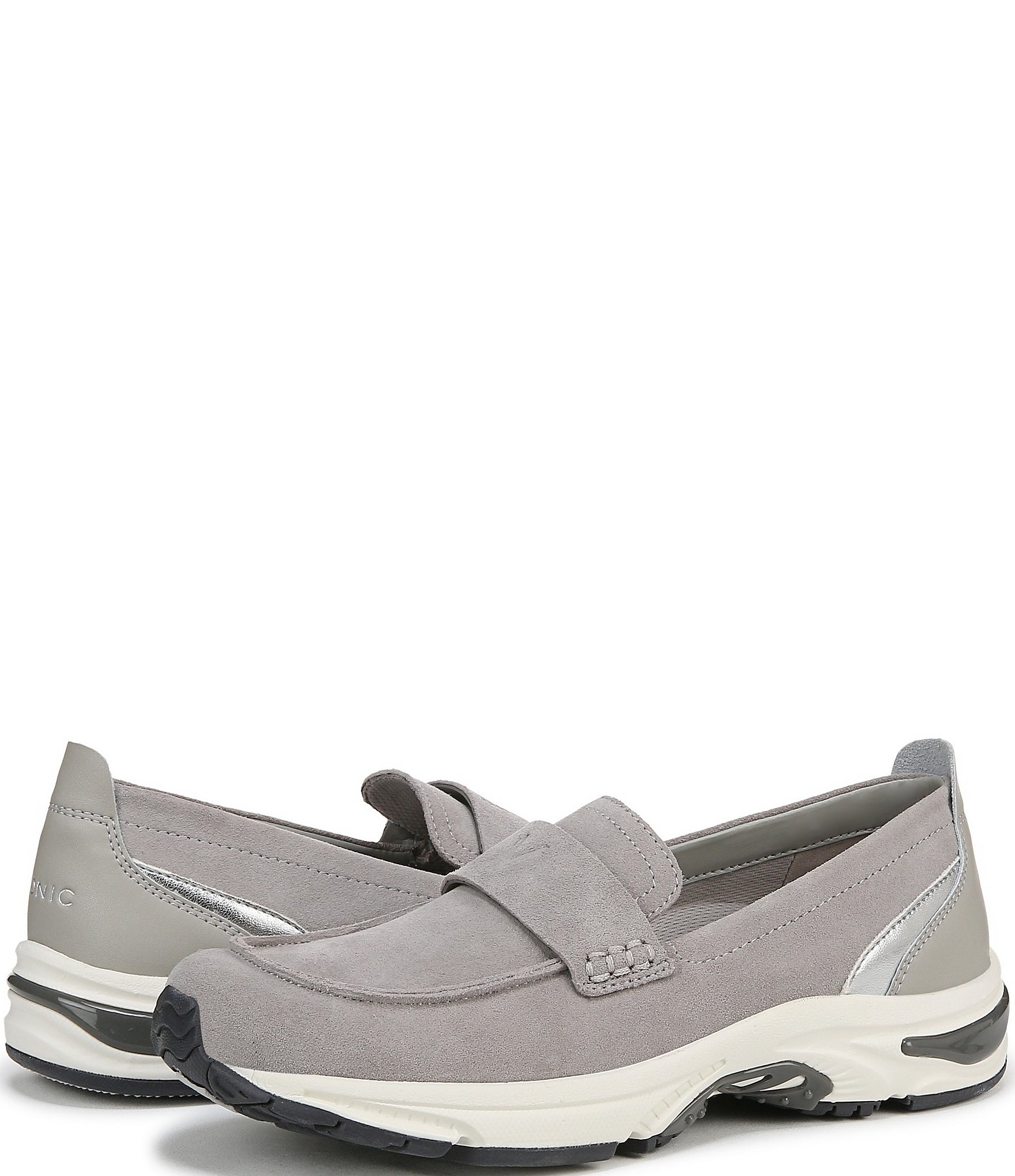 Vionic Walk Roam Suede Hybrid Style Sneaker Style Loafers