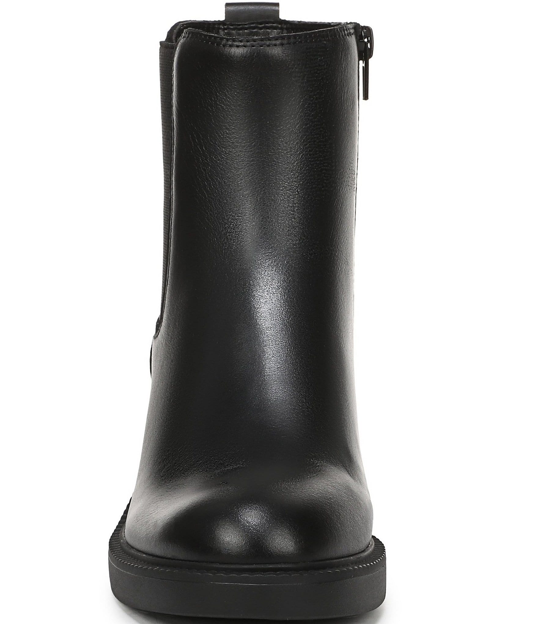 Vionic Tallulah Leather Block Heel Booties
