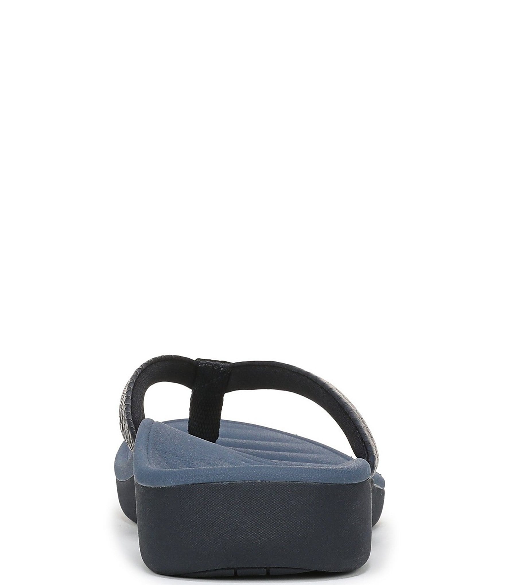 Vionic Tomales Embossed Thong Sandals