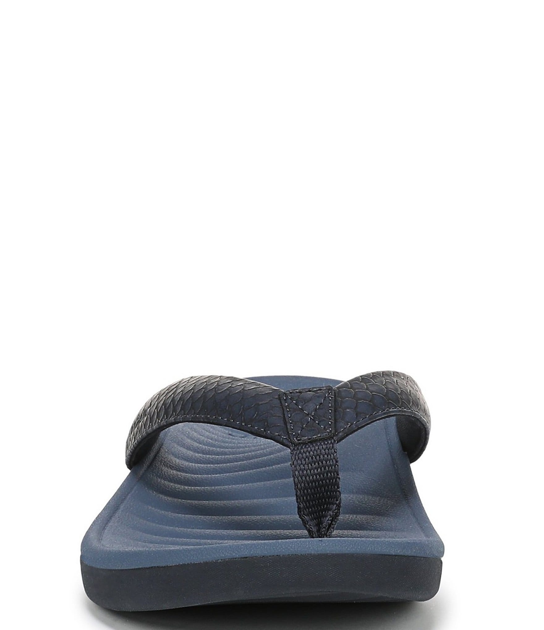 Vionic Tomales Embossed Thong Sandals
