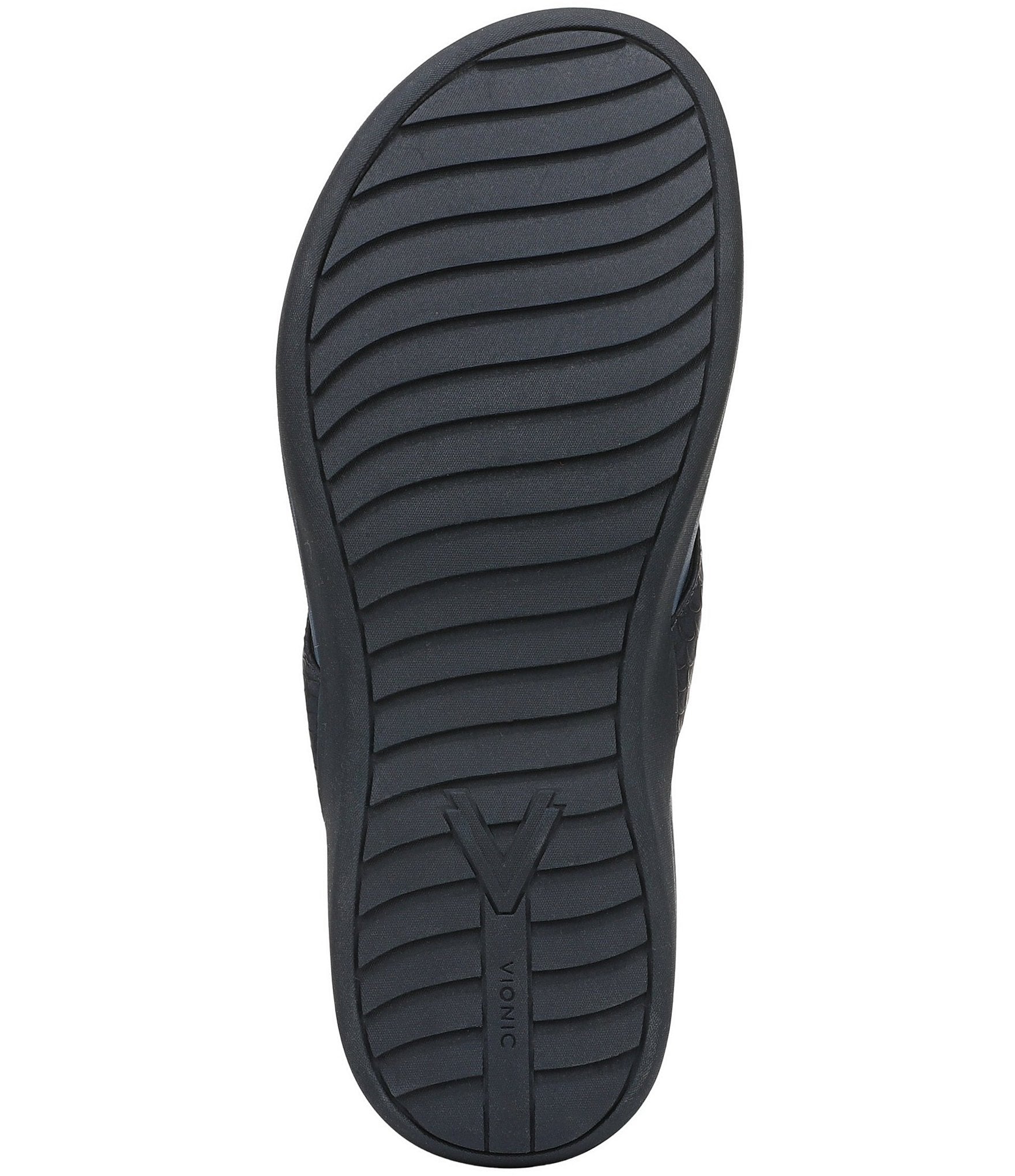 Vionic Tomales Embossed Thong Sandals