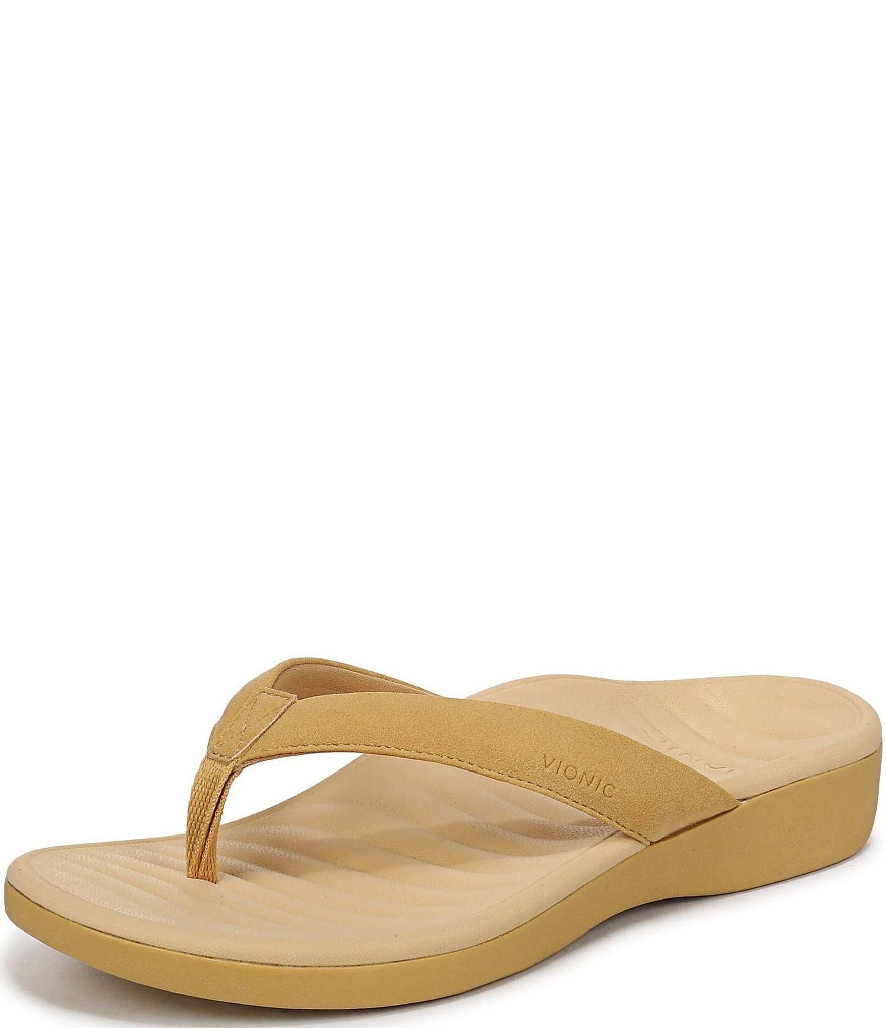 Vionic Tomales Nubuck Thong Sandals