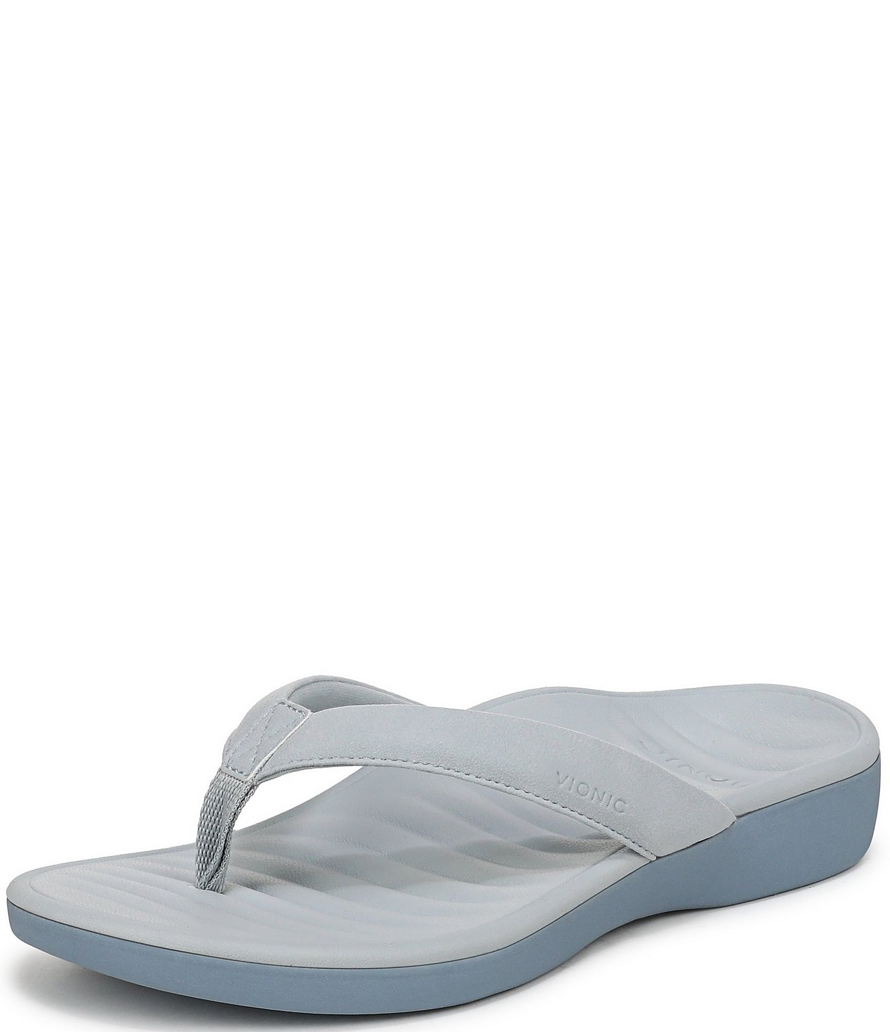 Vionic Tomales Nubuck Thong Sandals