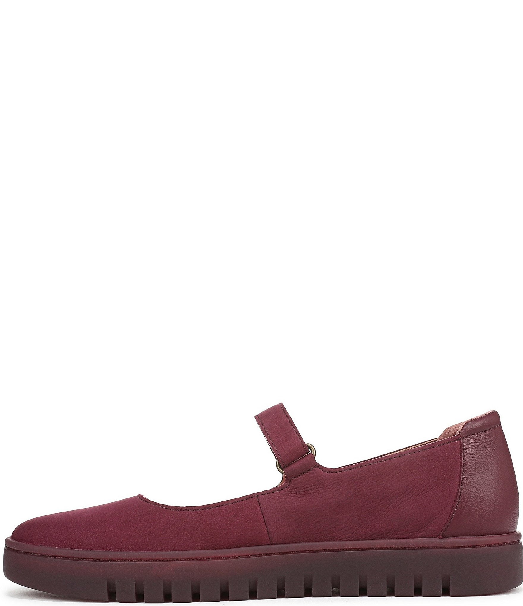 Vionic Uptown Mary Jane Nubuck Suede Flats