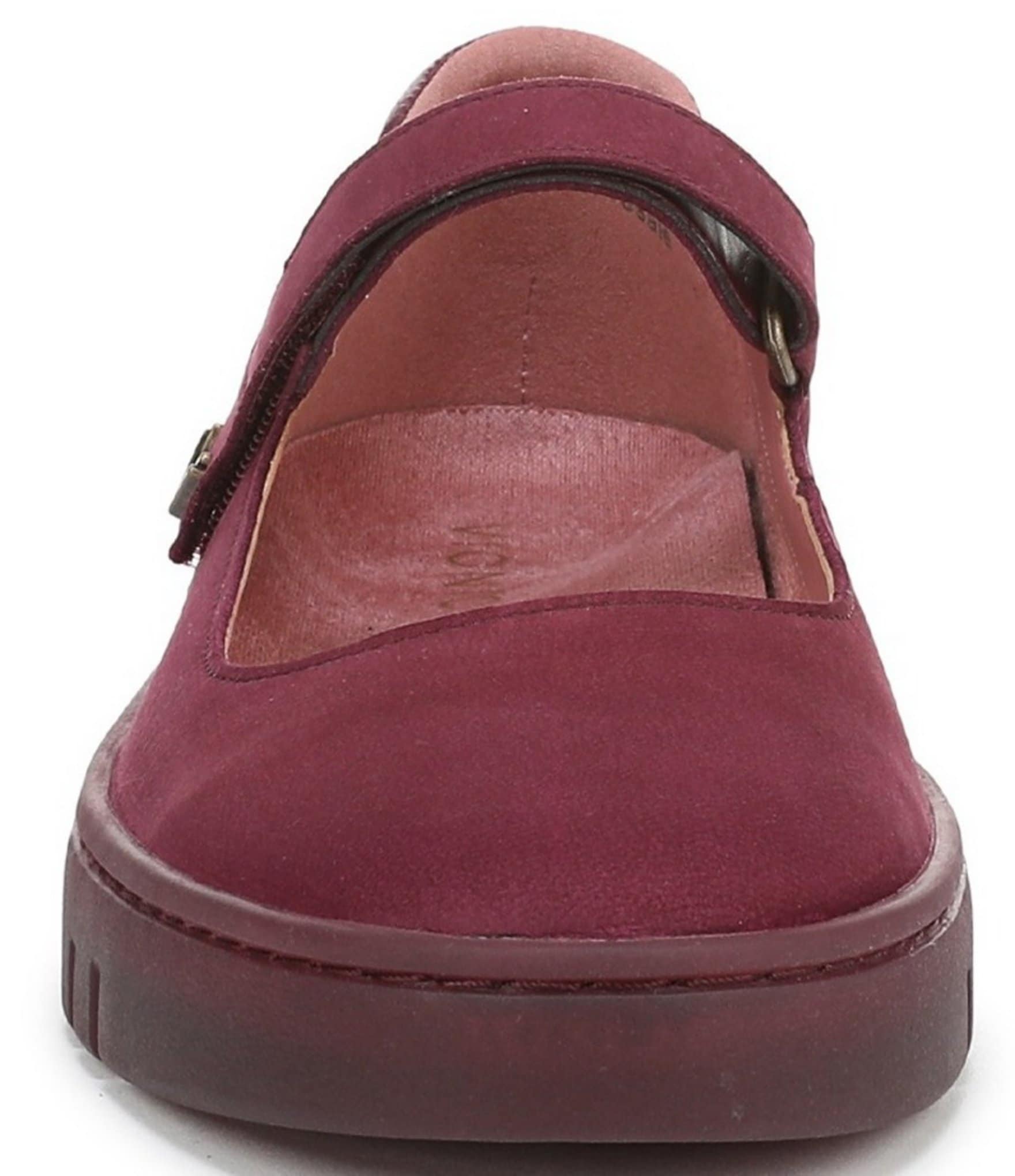 Vionic Uptown Mary Jane Nubuck Suede Flats