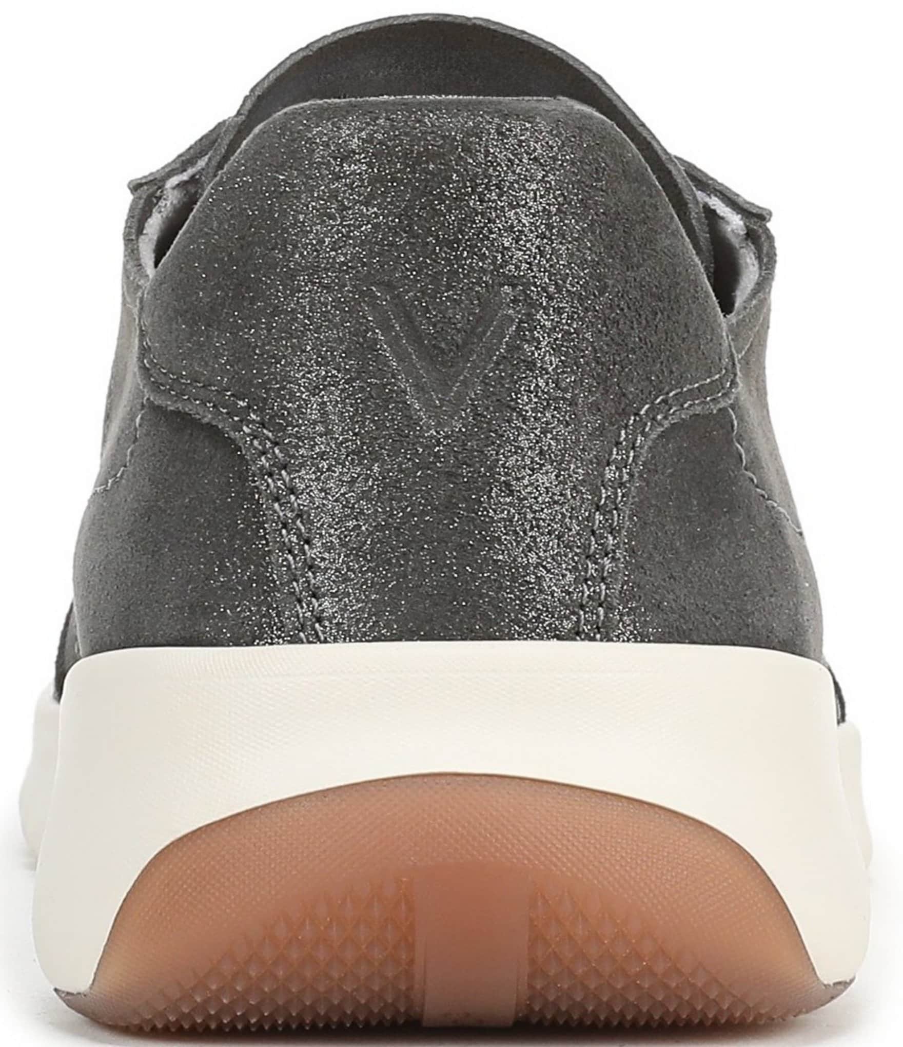 Vionic Uptown Metallic Leather Platform Sneakers