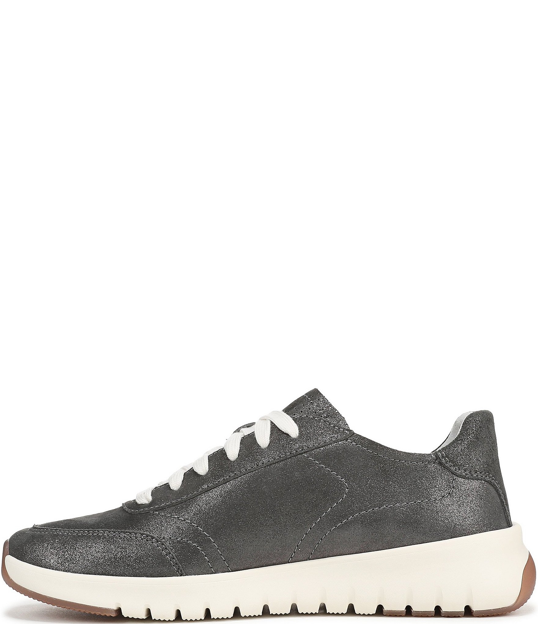 Vionic Uptown Metallic Leather Platform Sneakers