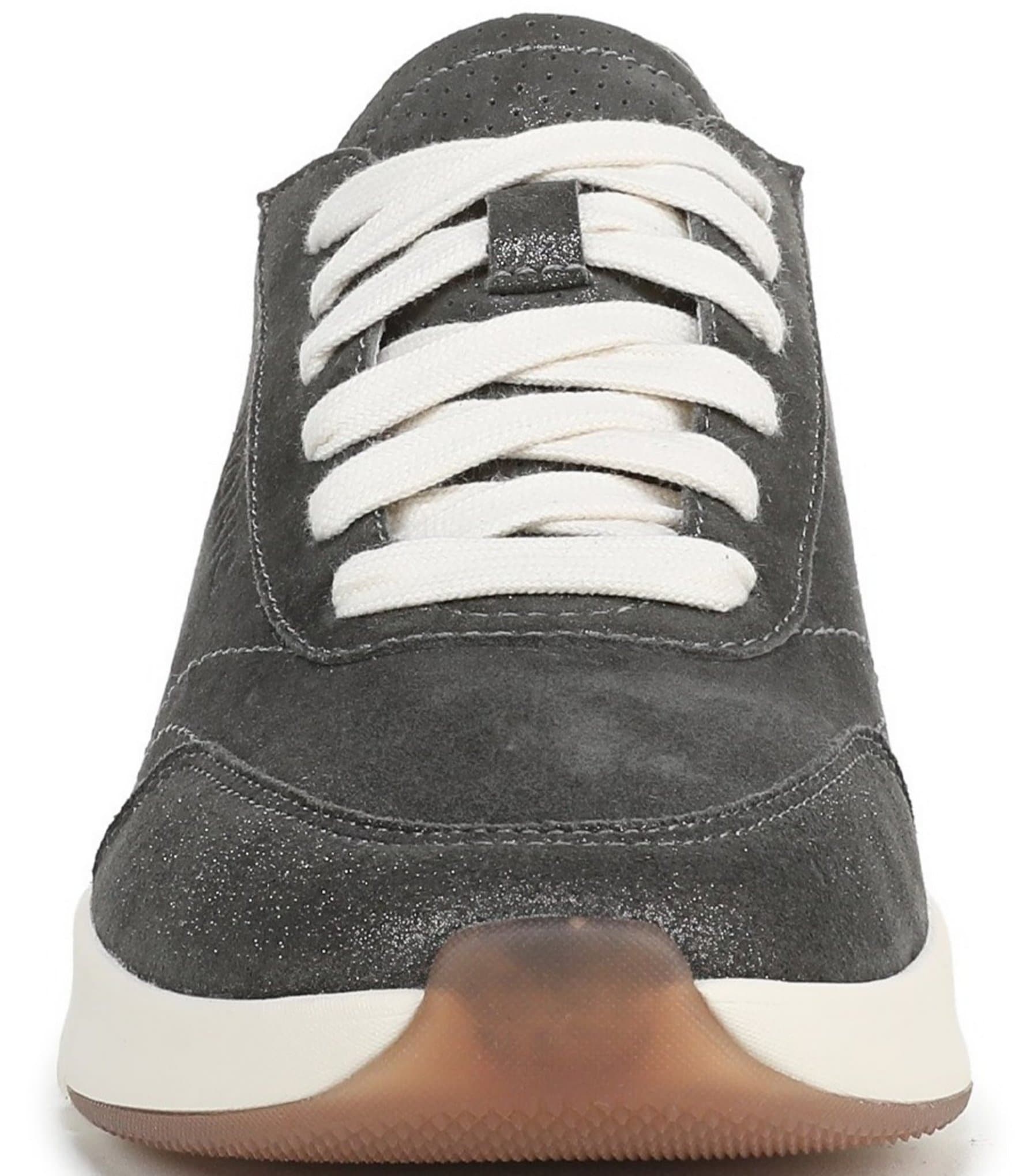 Vionic Uptown Metallic Leather Platform Sneakers