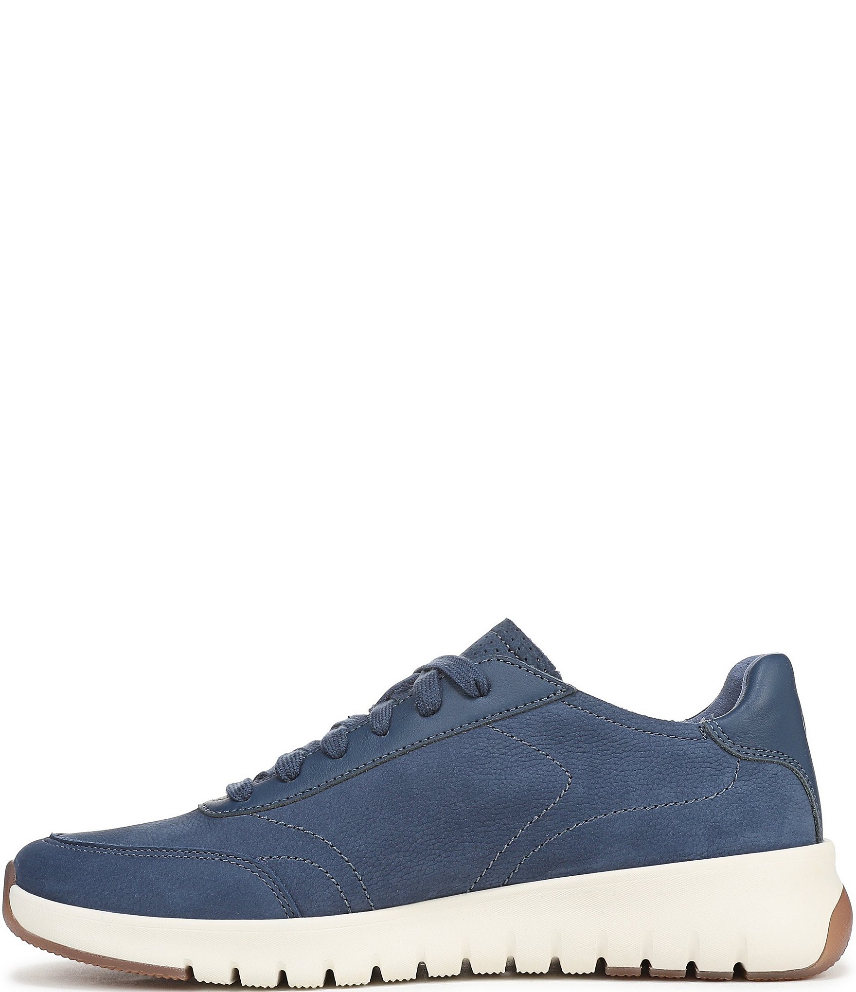 Vionic Uptown Suede and Leather Platform Sneakers