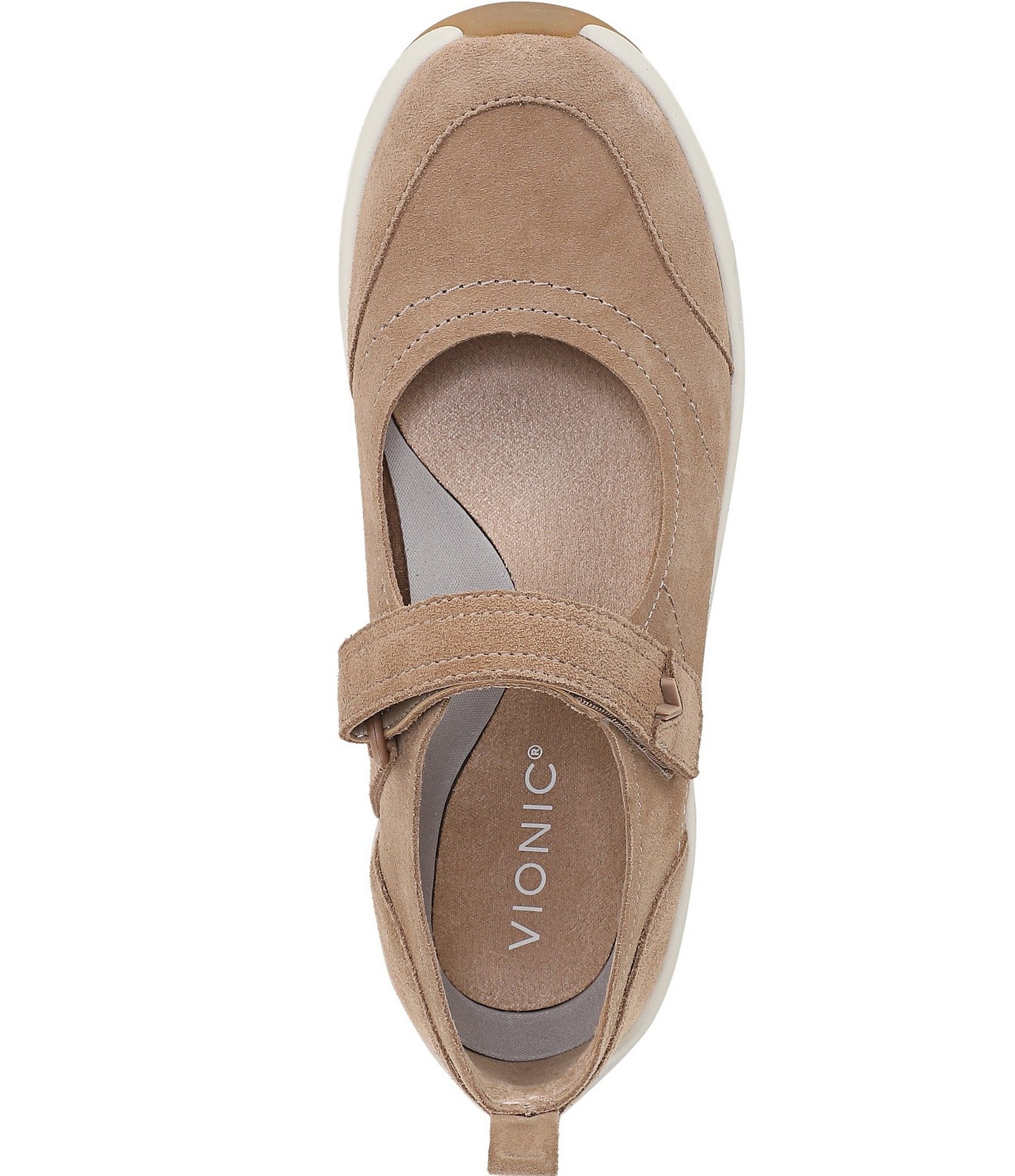Vionic Uptown Suede Mary Jane Sneakers