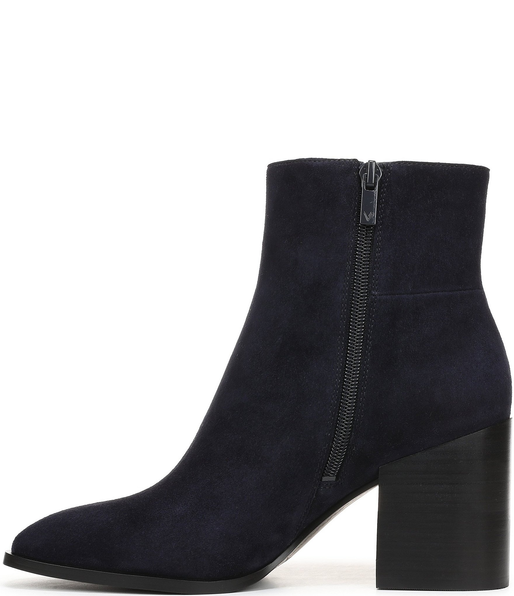 Vionic Vynn Suede Dress Ankle Booties