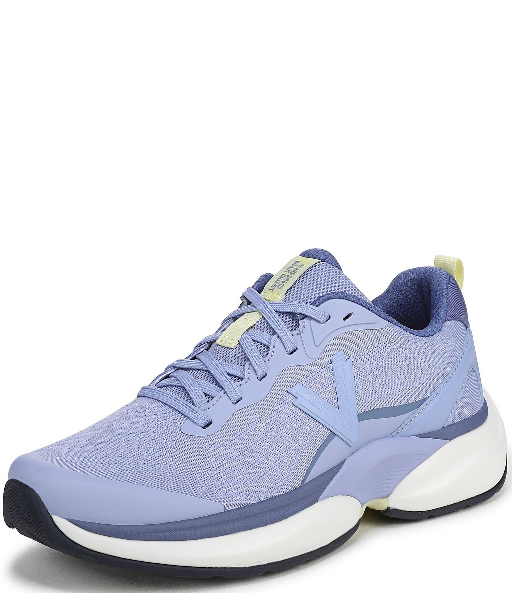 Vionic Walk Quest Knit Jacquard Performance Walking Sneakers