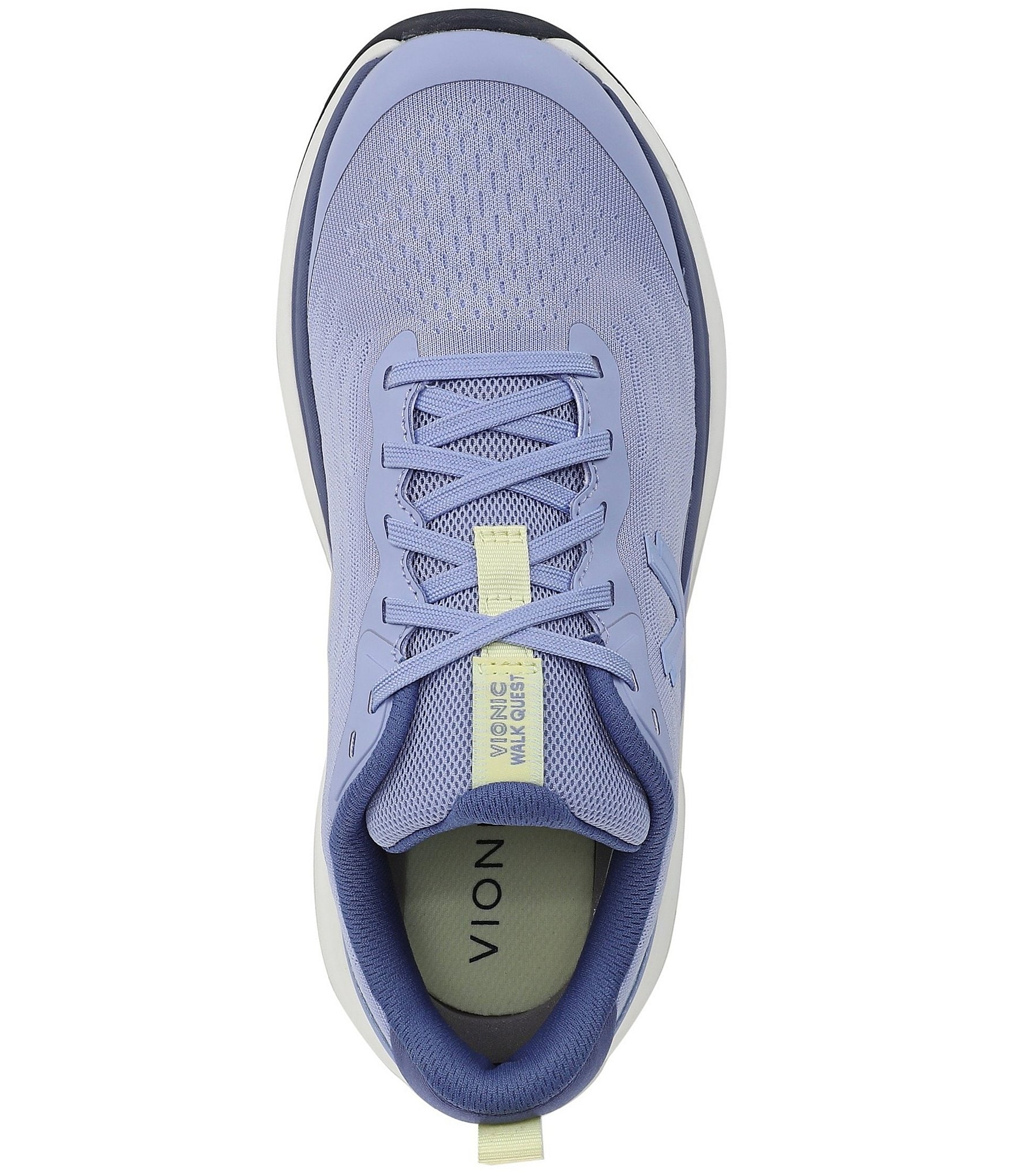 Vionic Walk Quest Knit Jacquard Performance Walking Sneakers