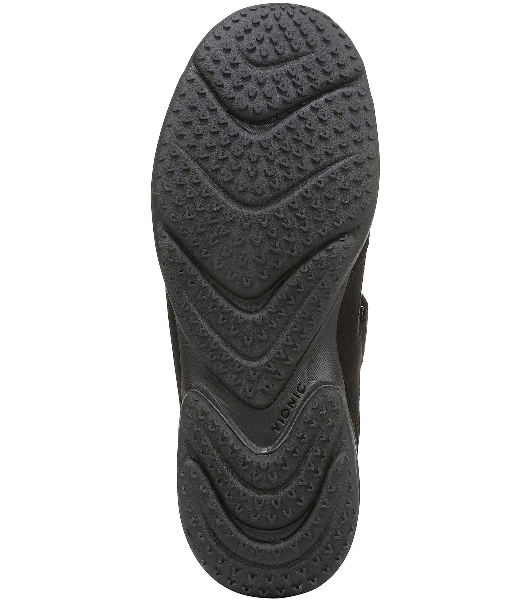 Vionic Walk Slim Giselle Suede and Textile Mary Jane Sneakers