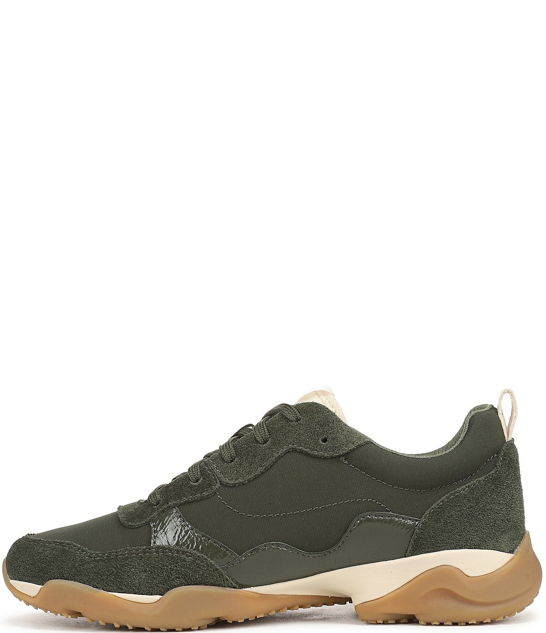 Vionic Walk Slim Glide Sleek Leather Lace Up Sneakers