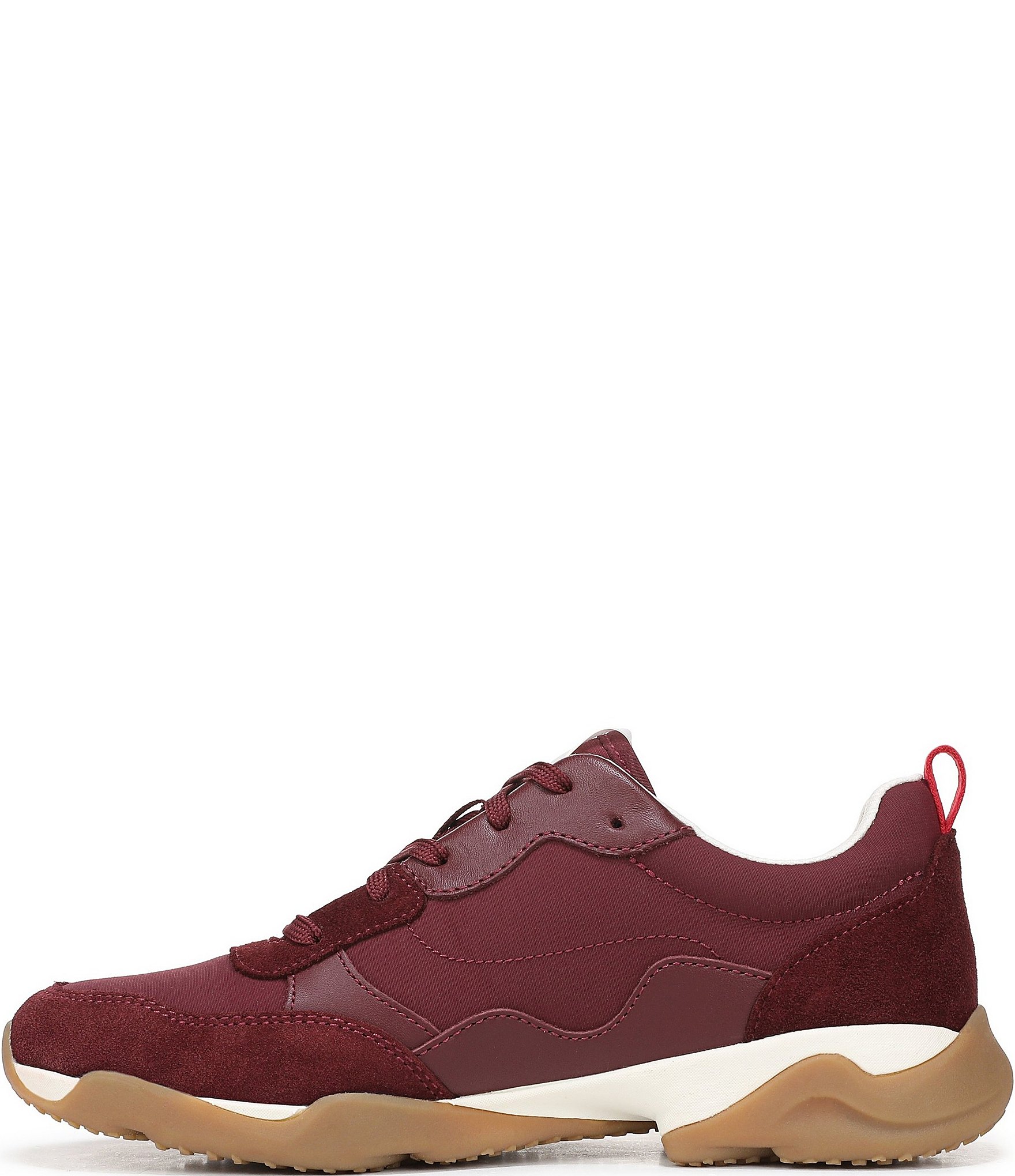 Vionic Walk Slim Glide Sleek Leather Lace Up Sneakers