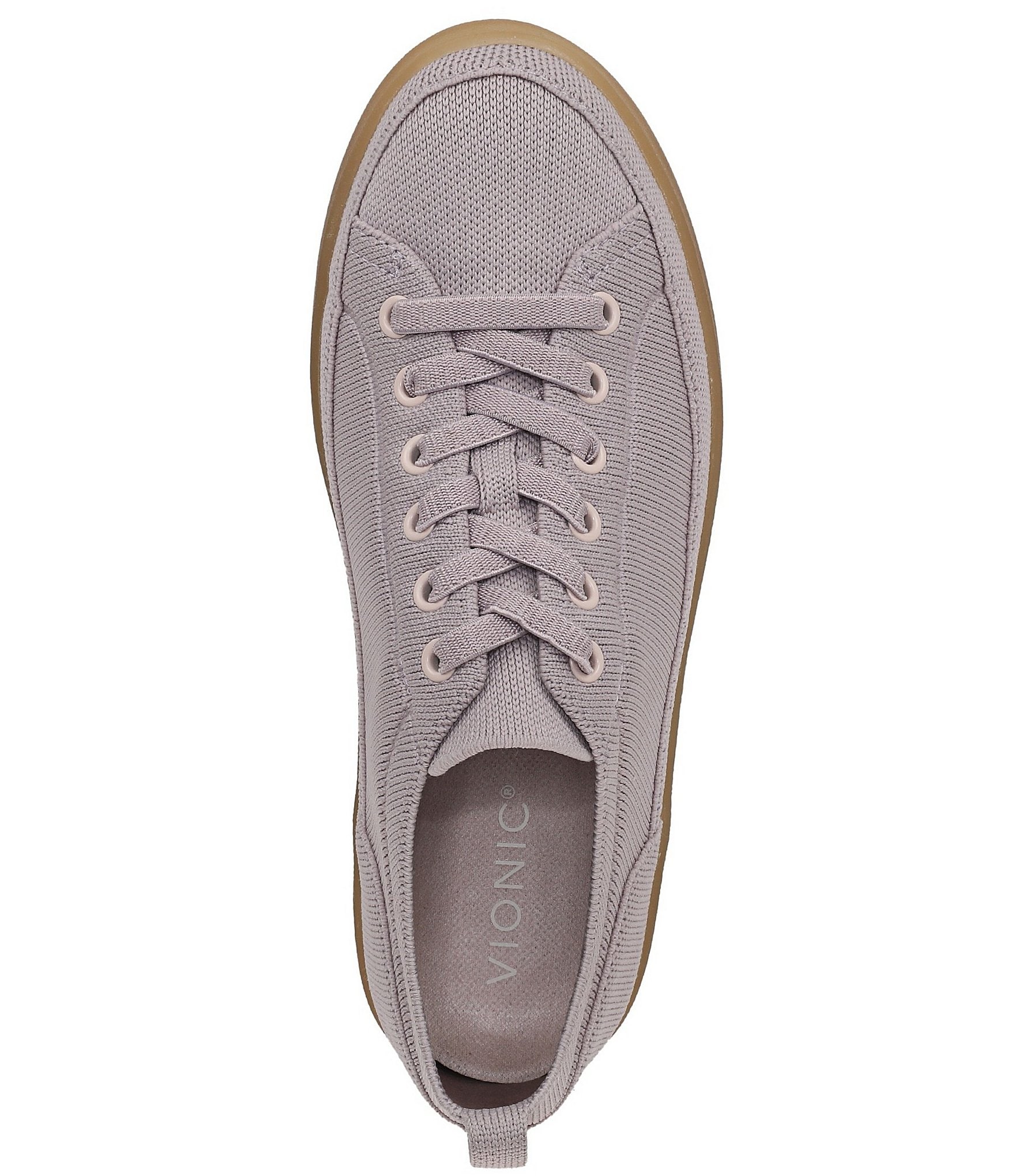Vionic Winny Knit Gum Sole Lace-Up Sneakers