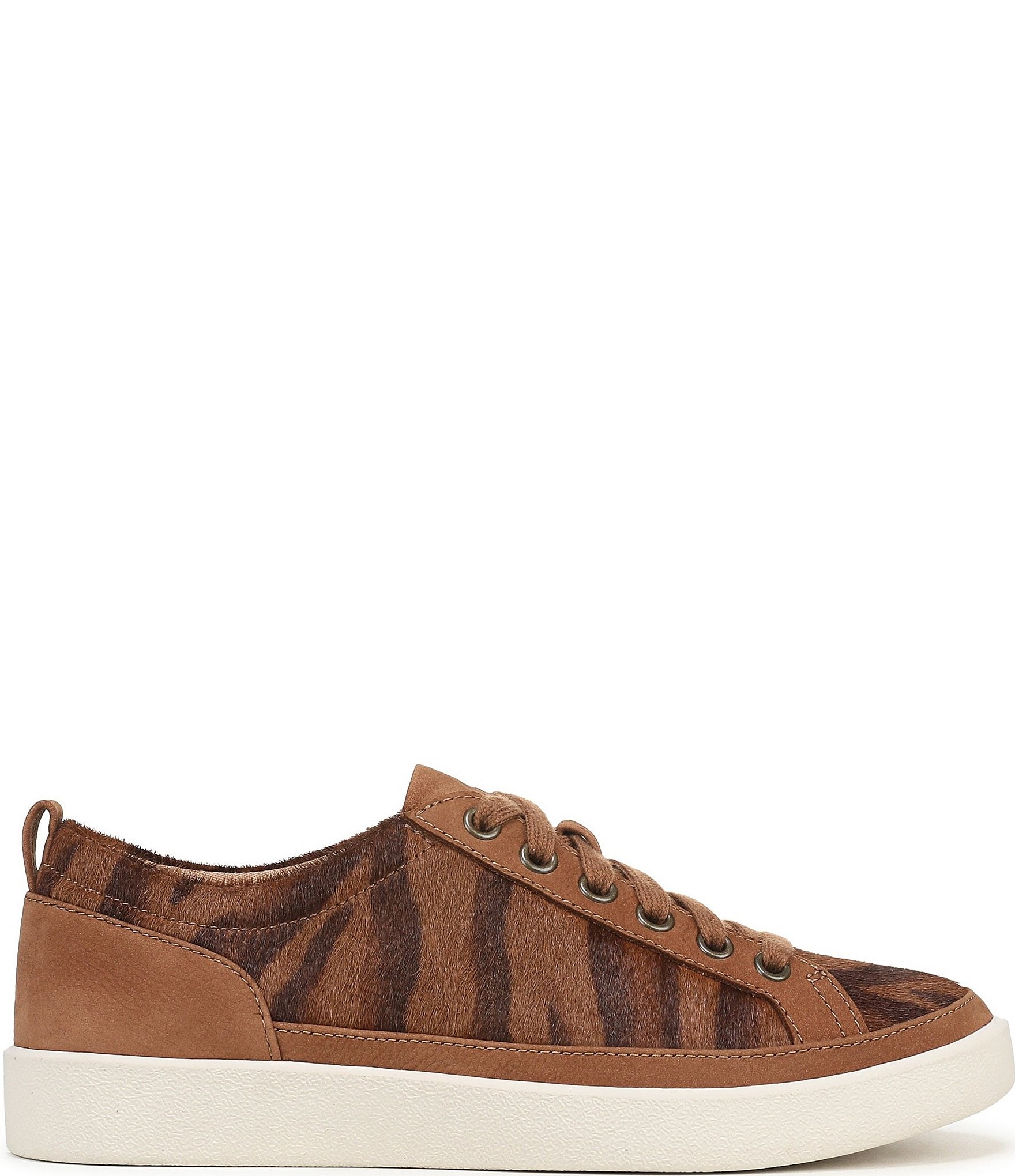 Vionic Winny Printed Calf Hair Lace Up Sneakers