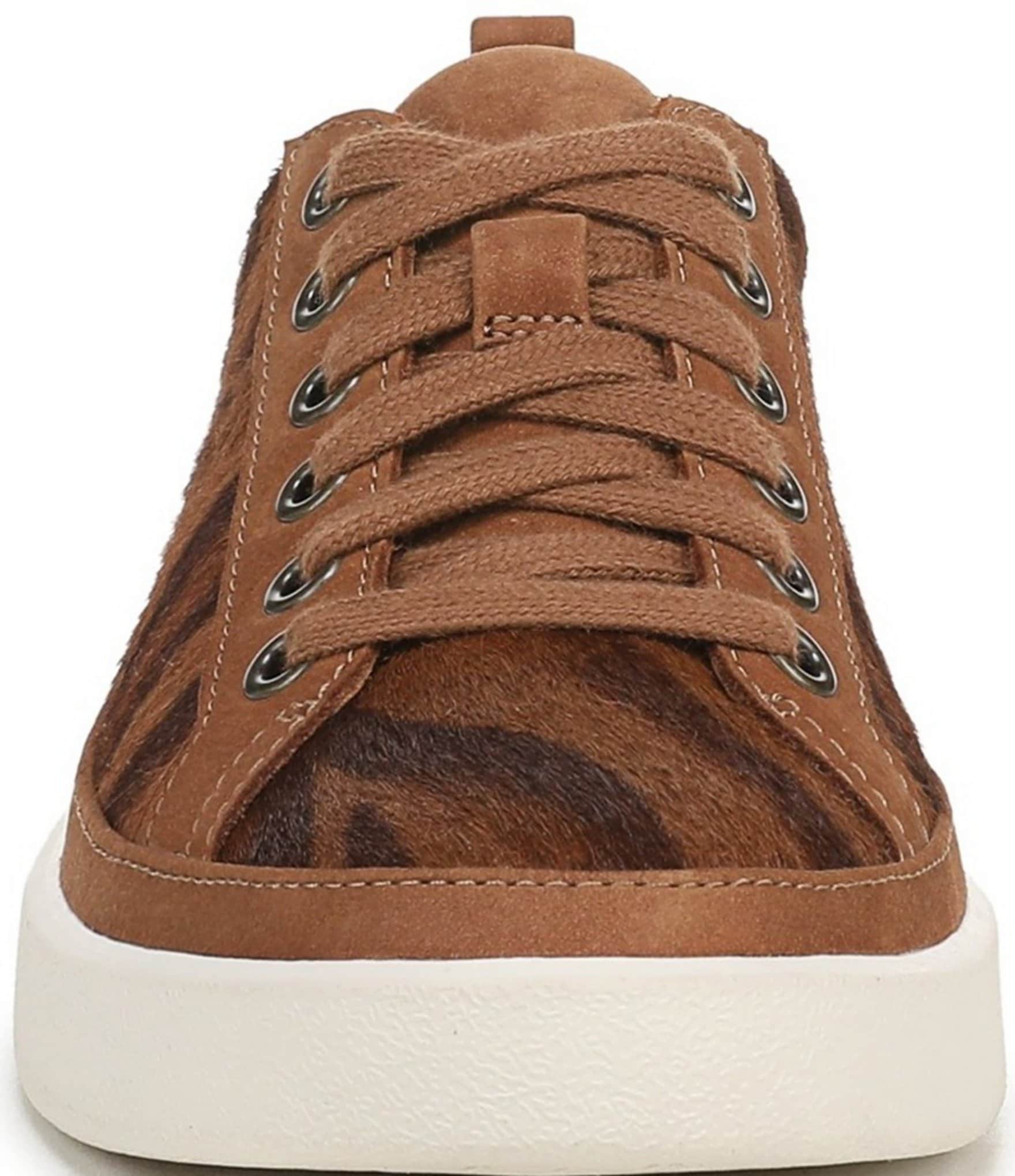Vionic Winny Printed Calf Hair Lace Up Sneakers