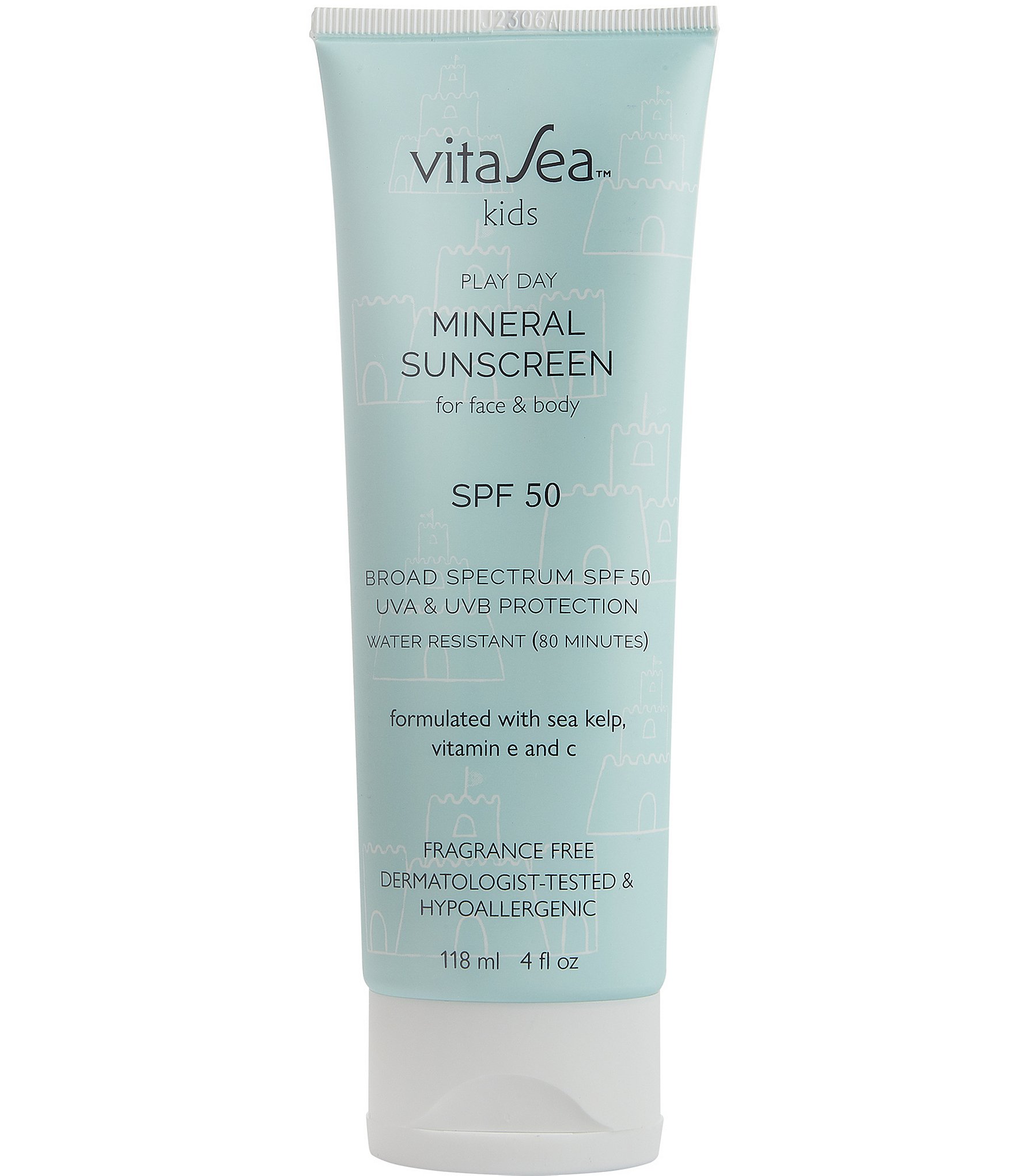 VitaSea Suncare Play-Day Mineral Sunscreen Lotion SPF 50