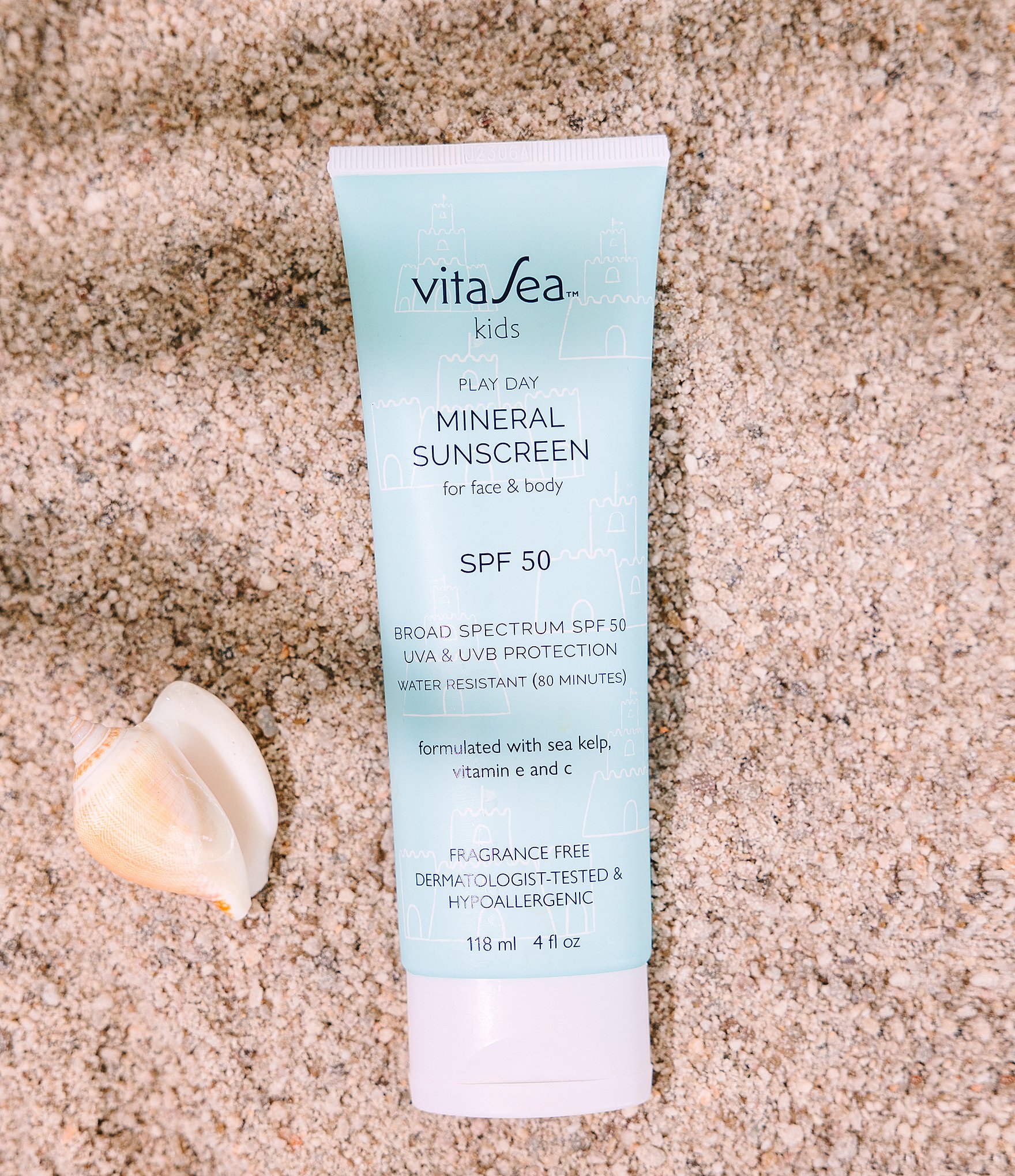 VitaSea Suncare Play-Day Mineral Sunscreen Lotion SPF 50