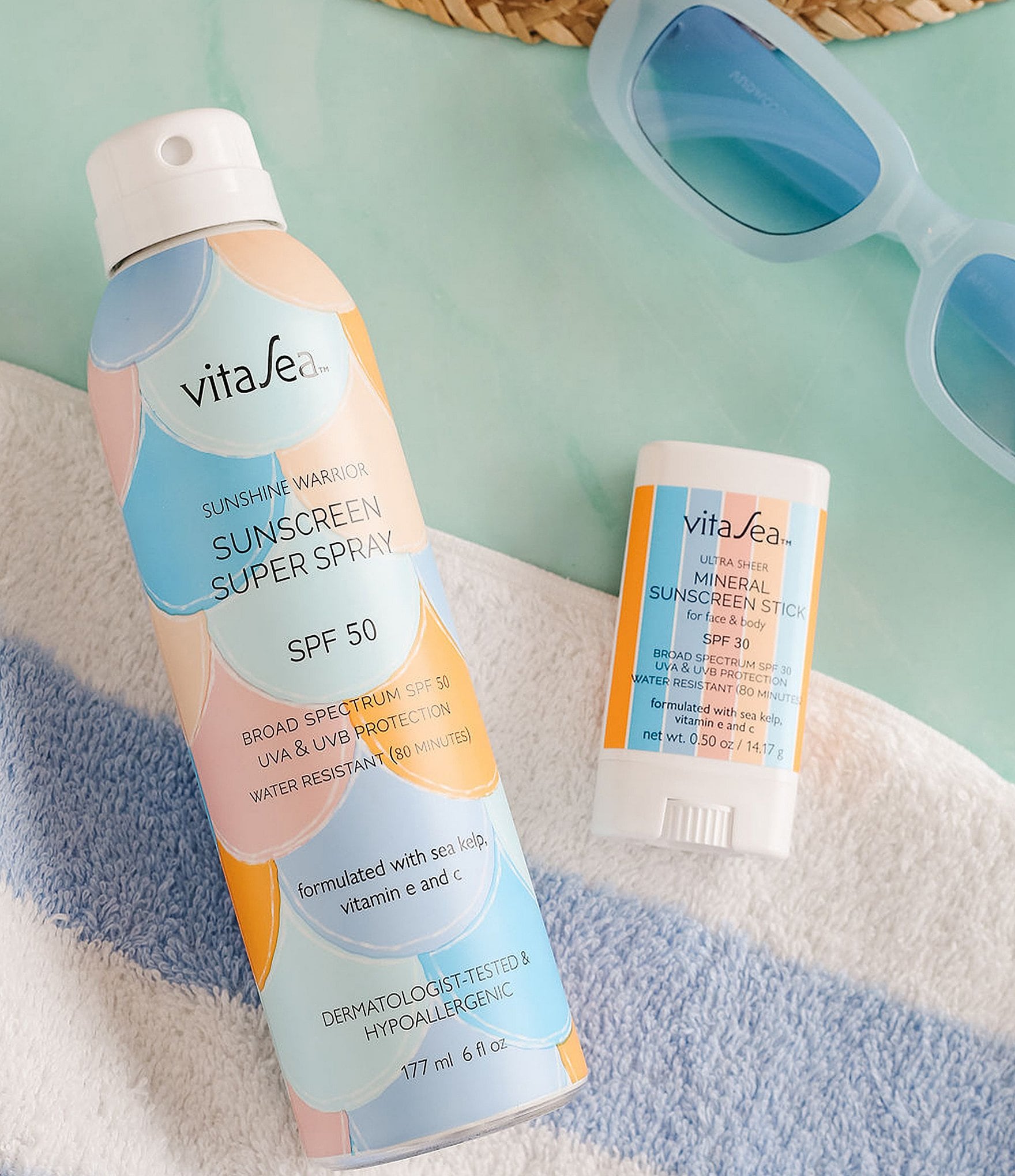 VitaSea Suncare Sunshine Warrior Sunscreen Super Spray SPF 50