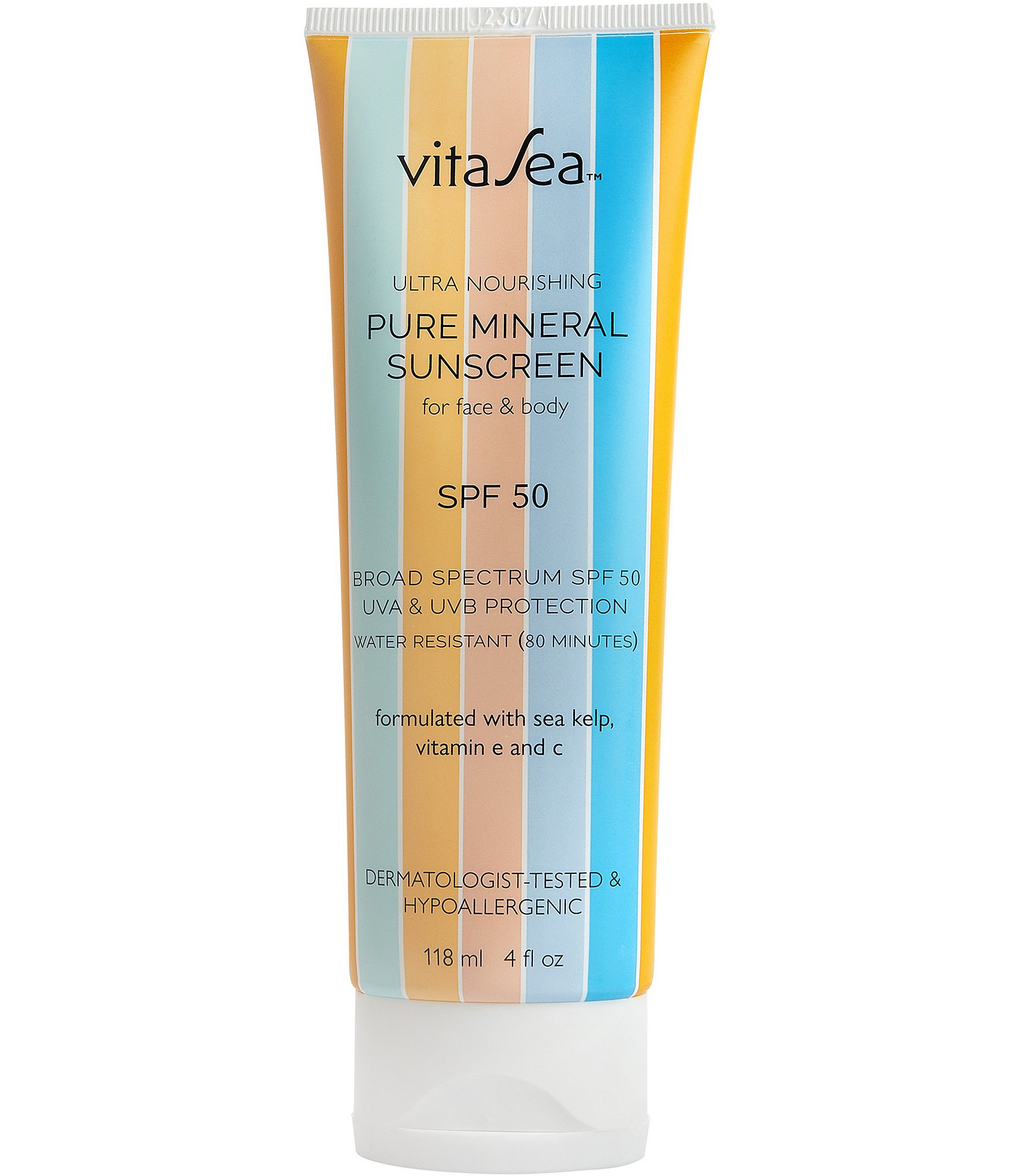 Vitasea Suncare Ultra Nourishing Pure Mineral Sunscreen Lotion SPF 50