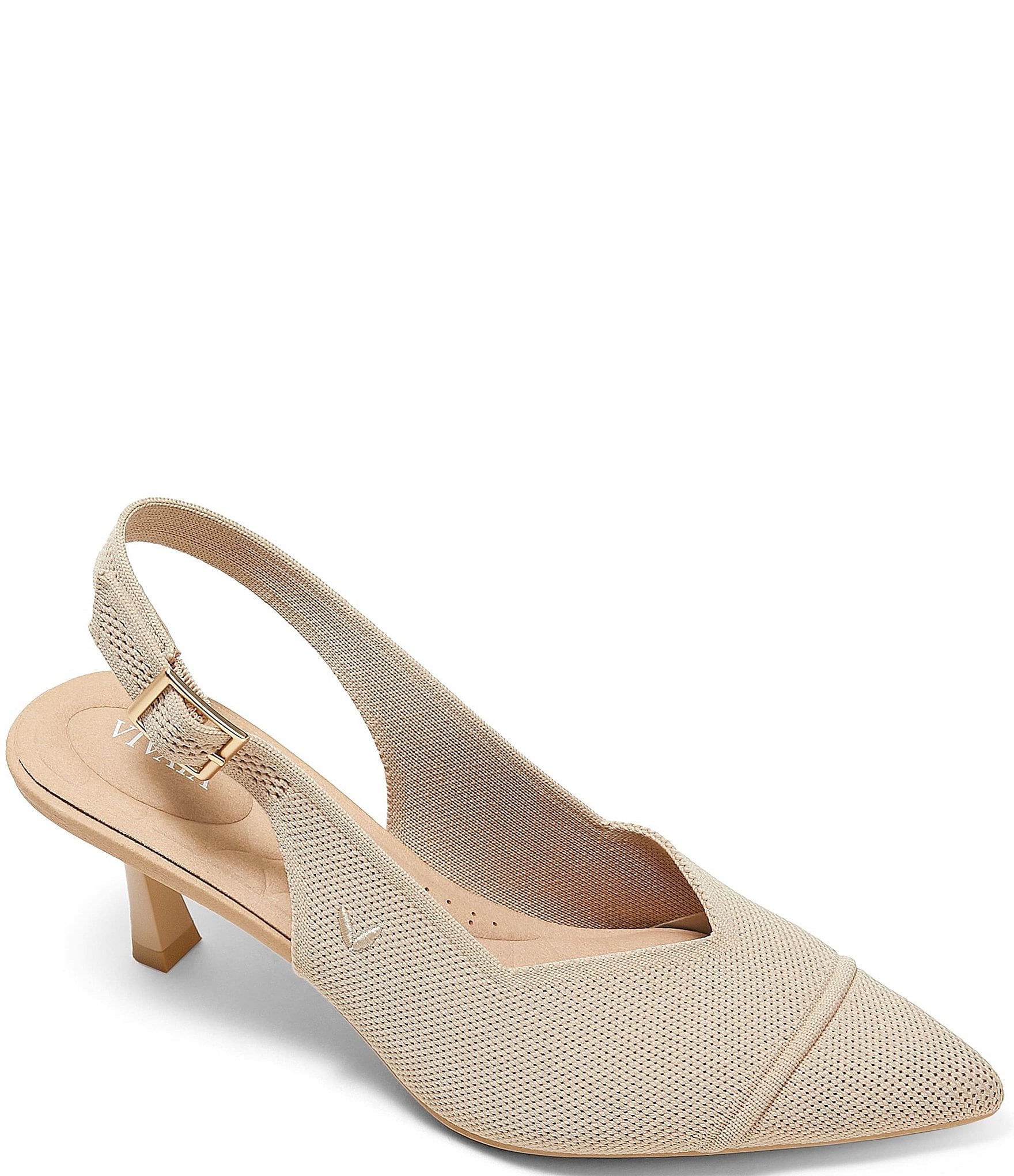 vivian　2点 VIVAIA Addison Knit Pointed Toe Slingback Pumps | Dillard's