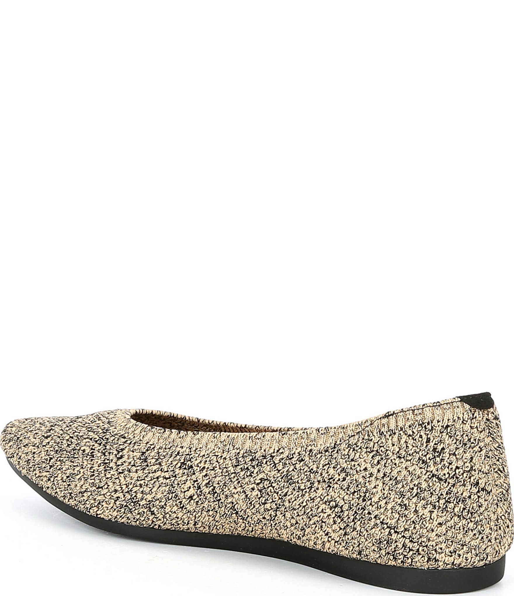 VIVAIA Aria 5.0 Marbled Stretch Knit Point Toe Flats