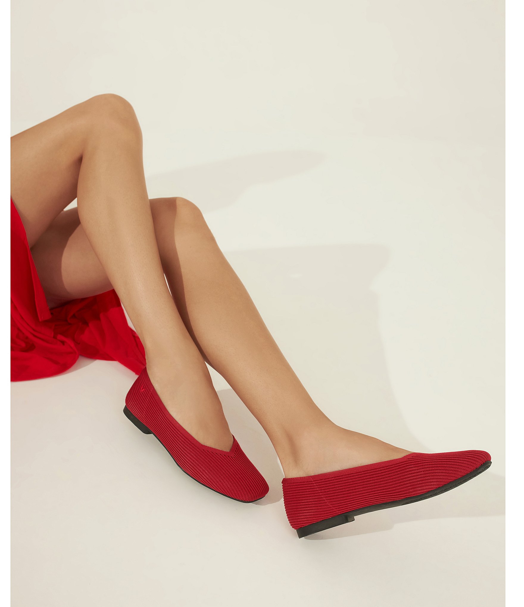 VIVAIA Margot 2.0 Stretch Knit Flats