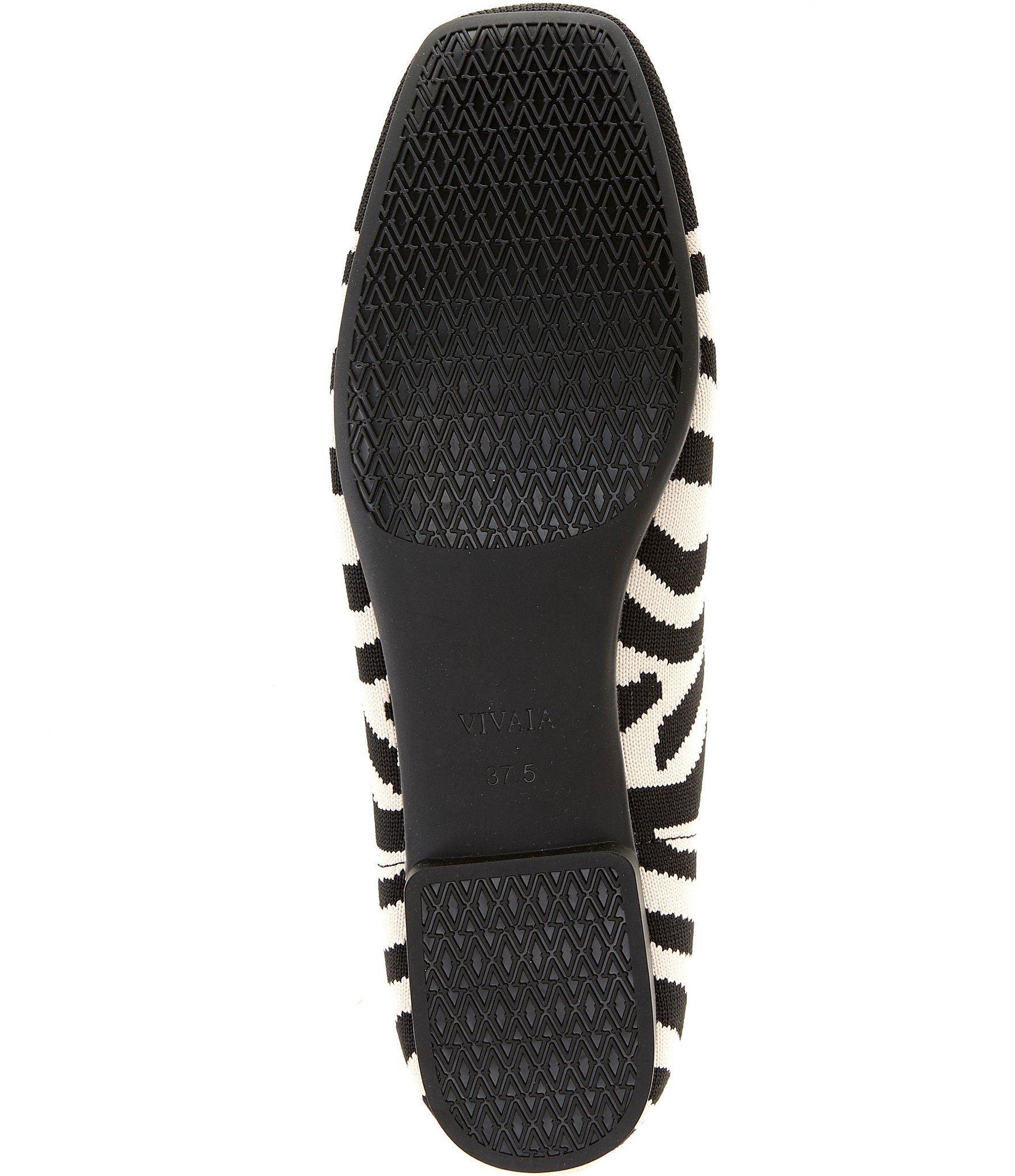 VIVAIA Margot 2.0 Zebra Stretch Knit Flats