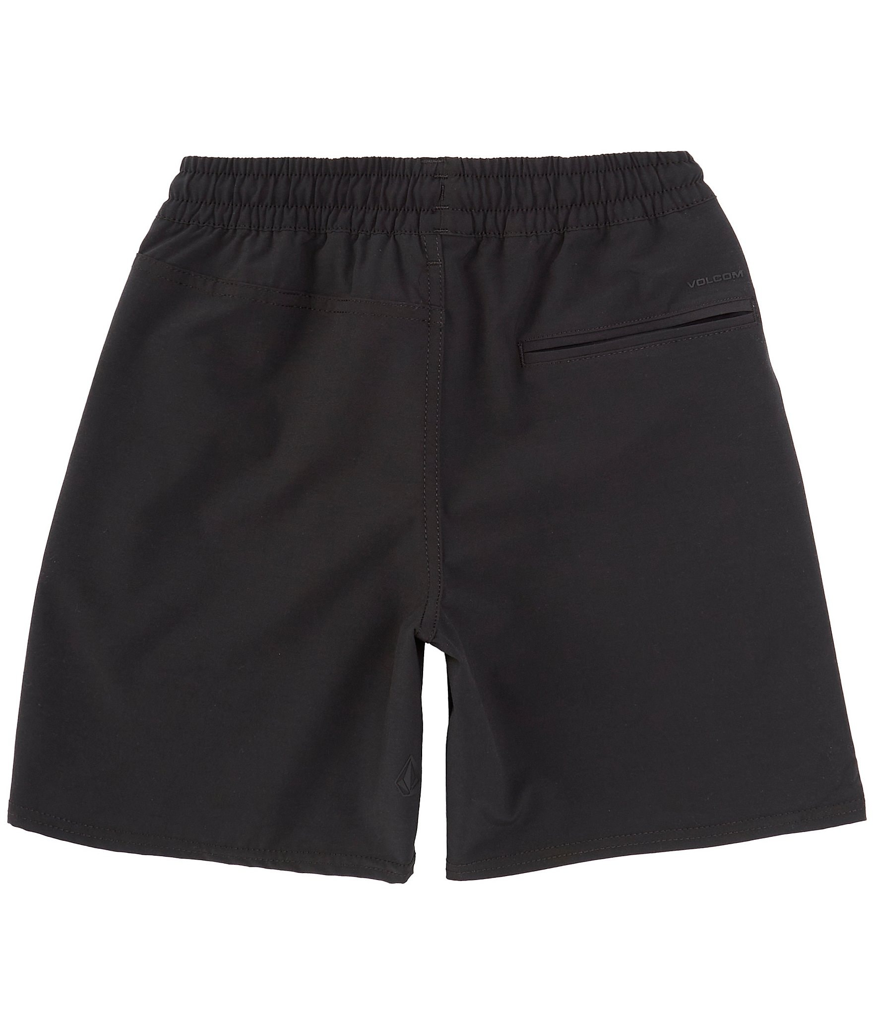 Volcom Big Boys 8-20 Nomoly Hybrid 16#double; Outseam Pull-On Shorts