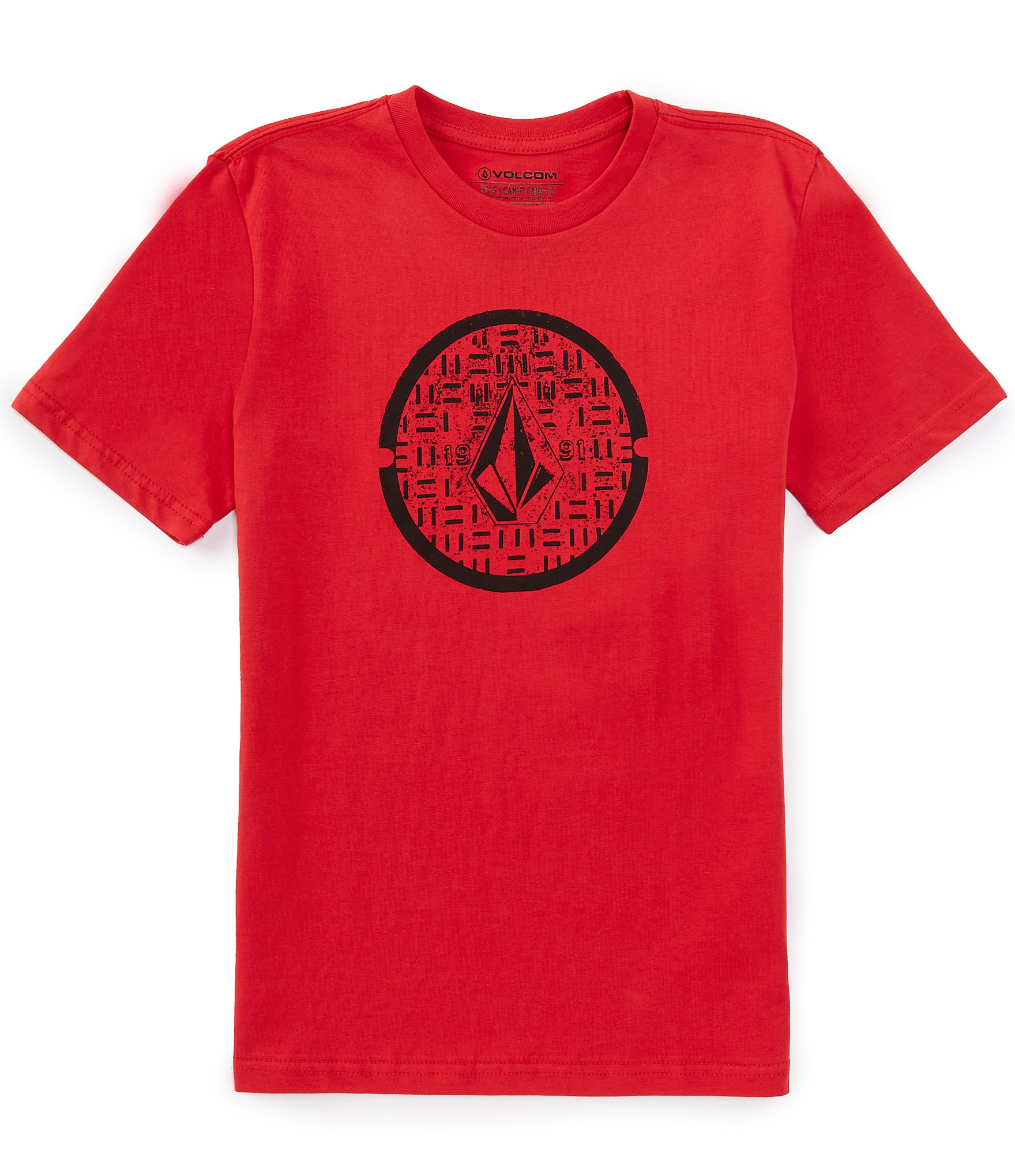 Volcom Big Boys 8-20 Short Sleeve Circle Stone Graphic T-Shirt | Dillard's