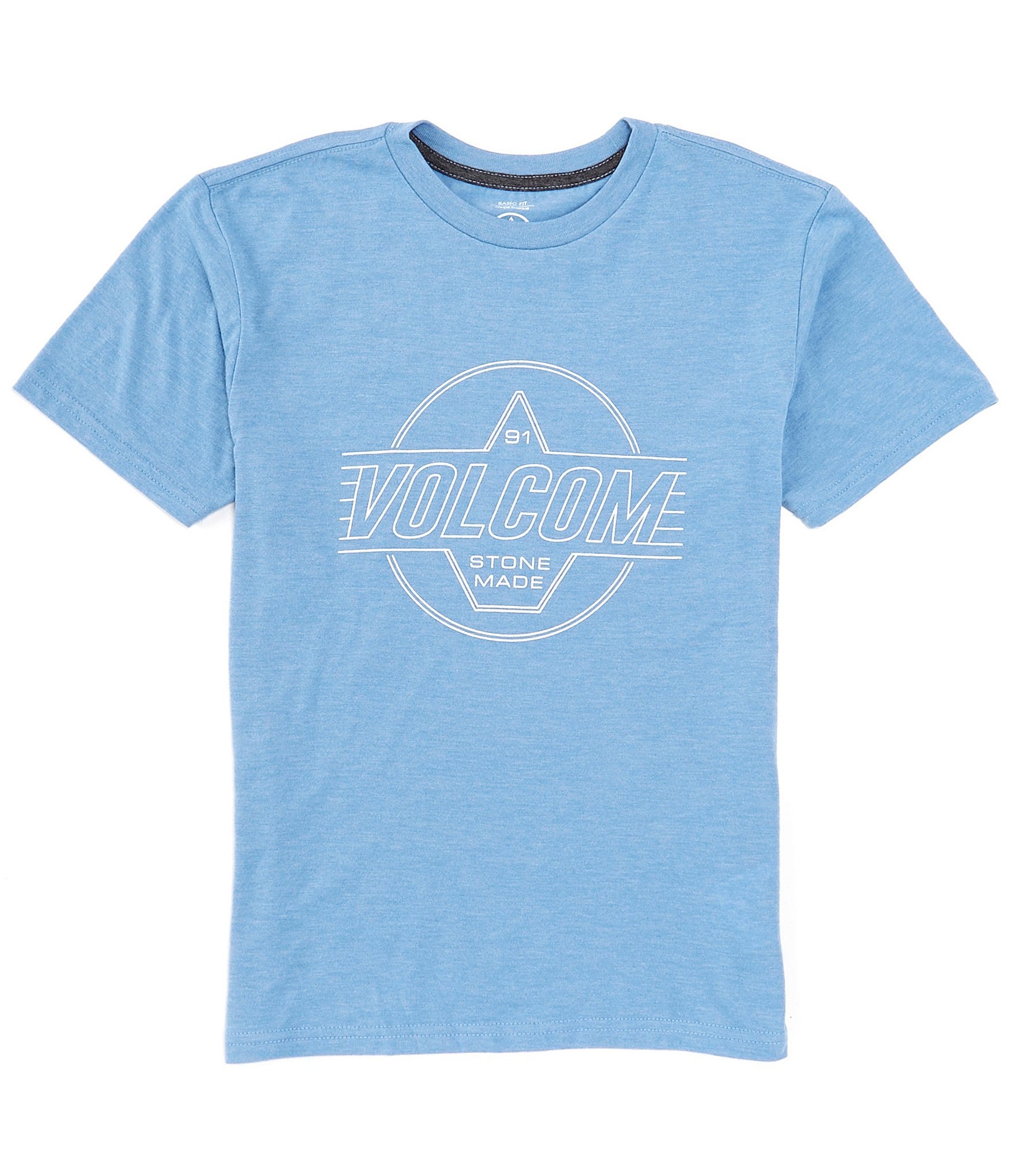 Volcom Big Boys 8-20 Short Sleeve Stone Liner T-Shirt