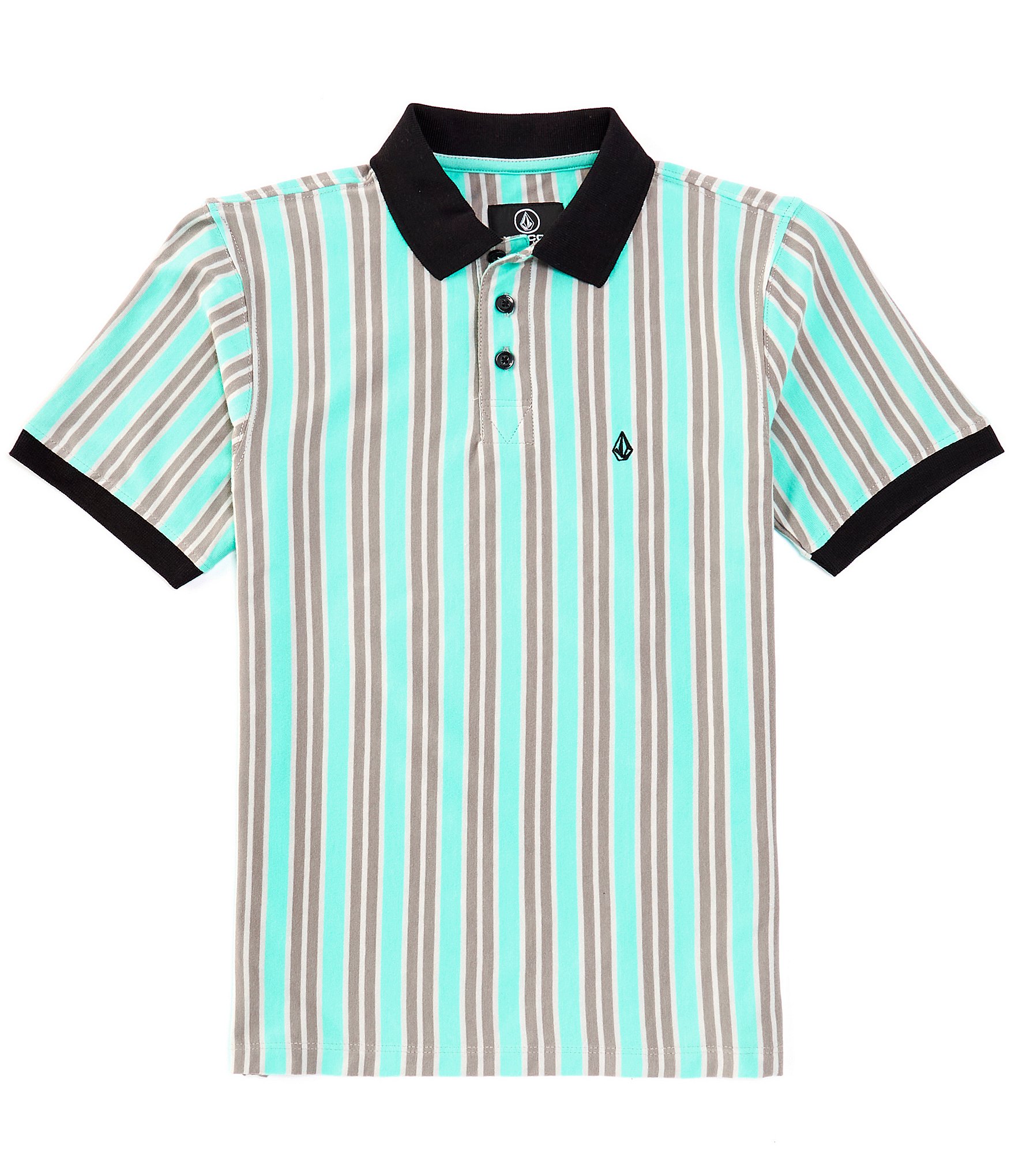 Volcom Big Boys 8-20 Short Sleeve Striker Stone Polo Shirt | Dillard's