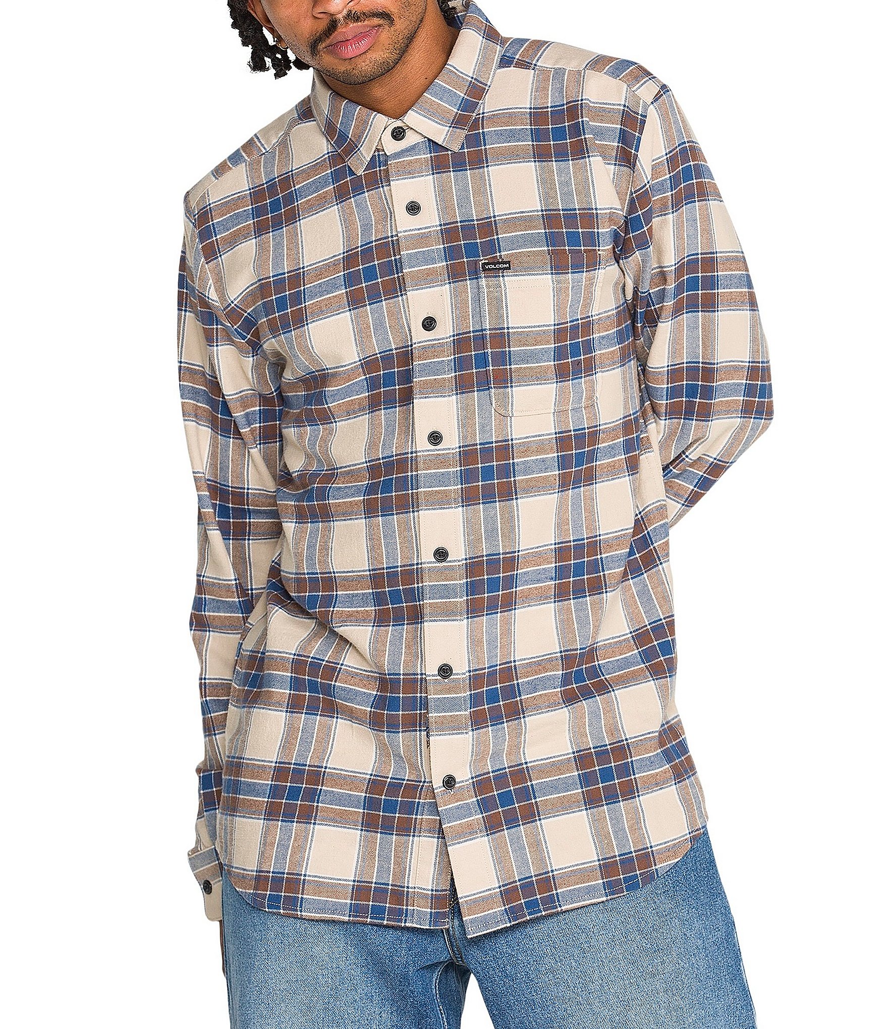 Volcom Caden Plaid Flannel Shirt