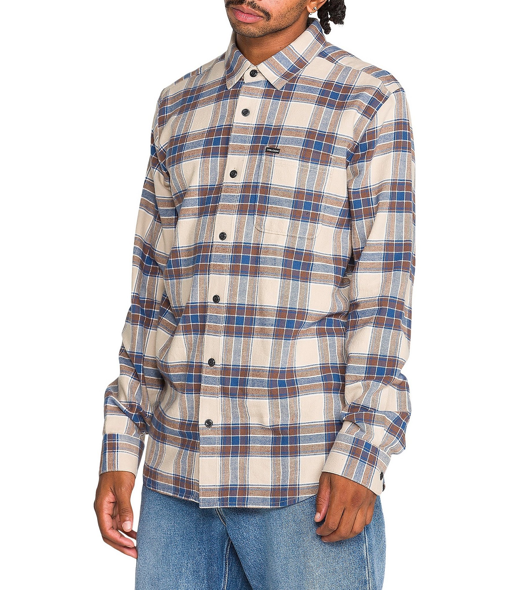 Volcom Caden Plaid Flannel Shirt